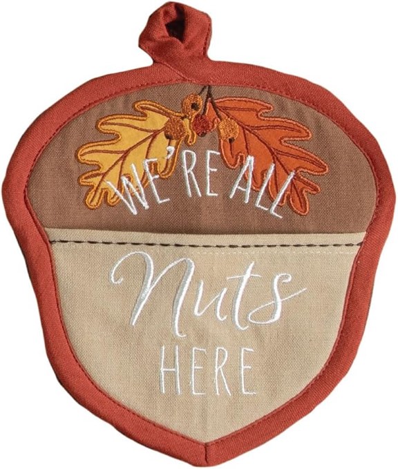 We're All Nuts Here - Pocket Mitt