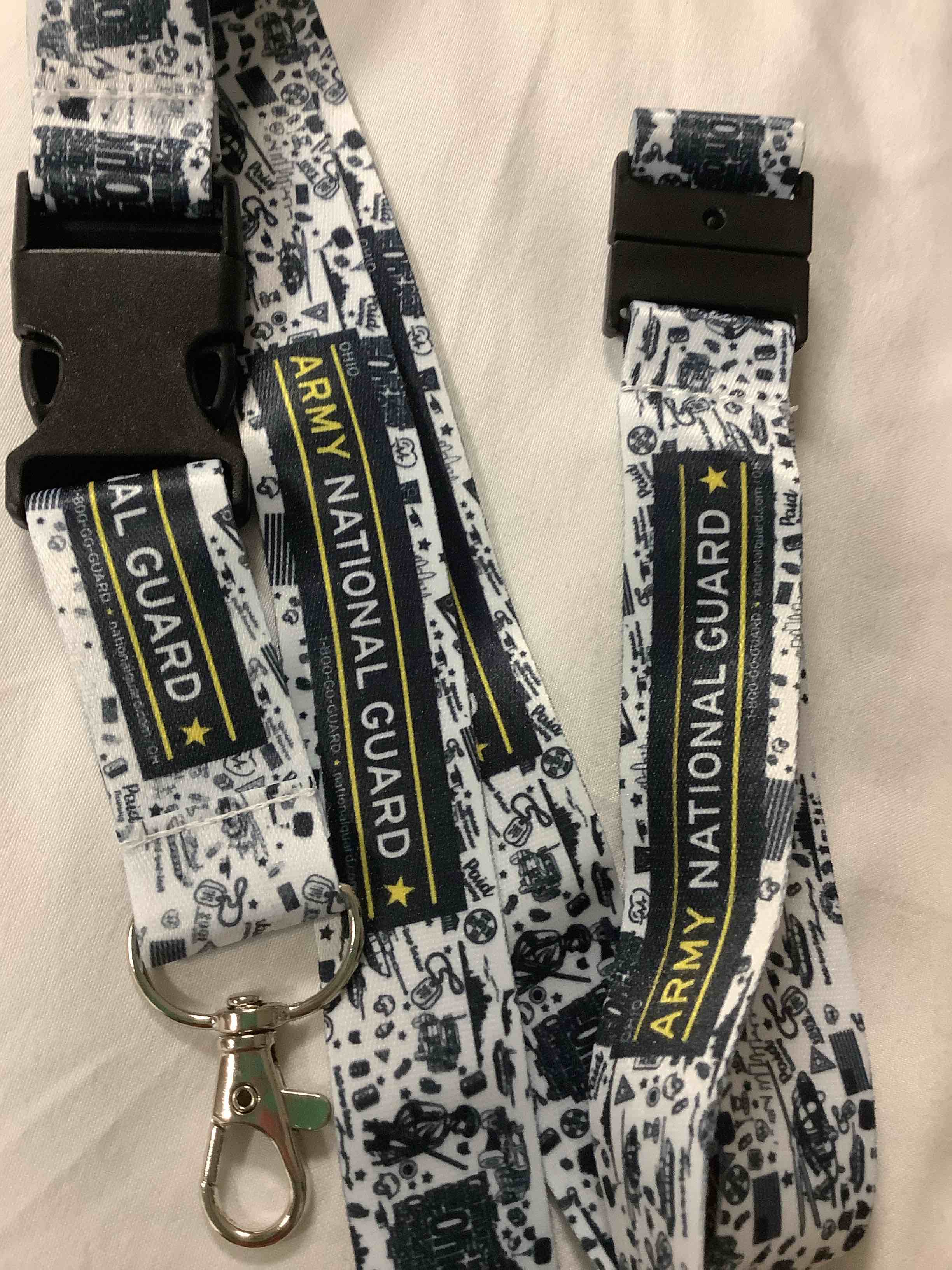 Ohio Army National Guard Neck Lanyard 