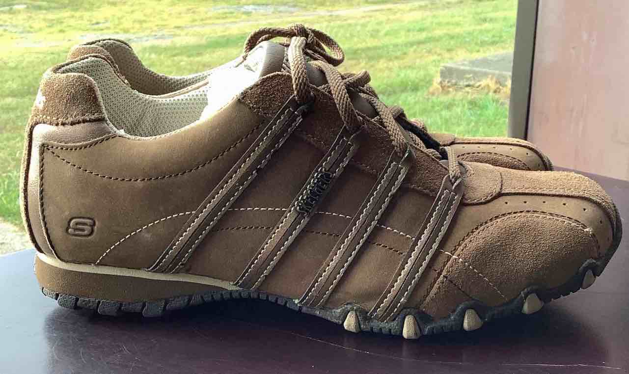 Skechers Brown Sneaker Bike Shoes 7.5
