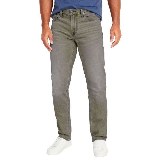 Men's Modern Fit  34x31 | Authentic Denim Look | Comfort & Flex | Straight Jeans