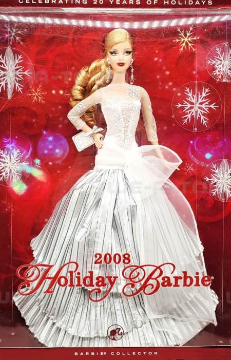 Beautiful 2008 Barbie Doll Holiday™ Barbie Collector  