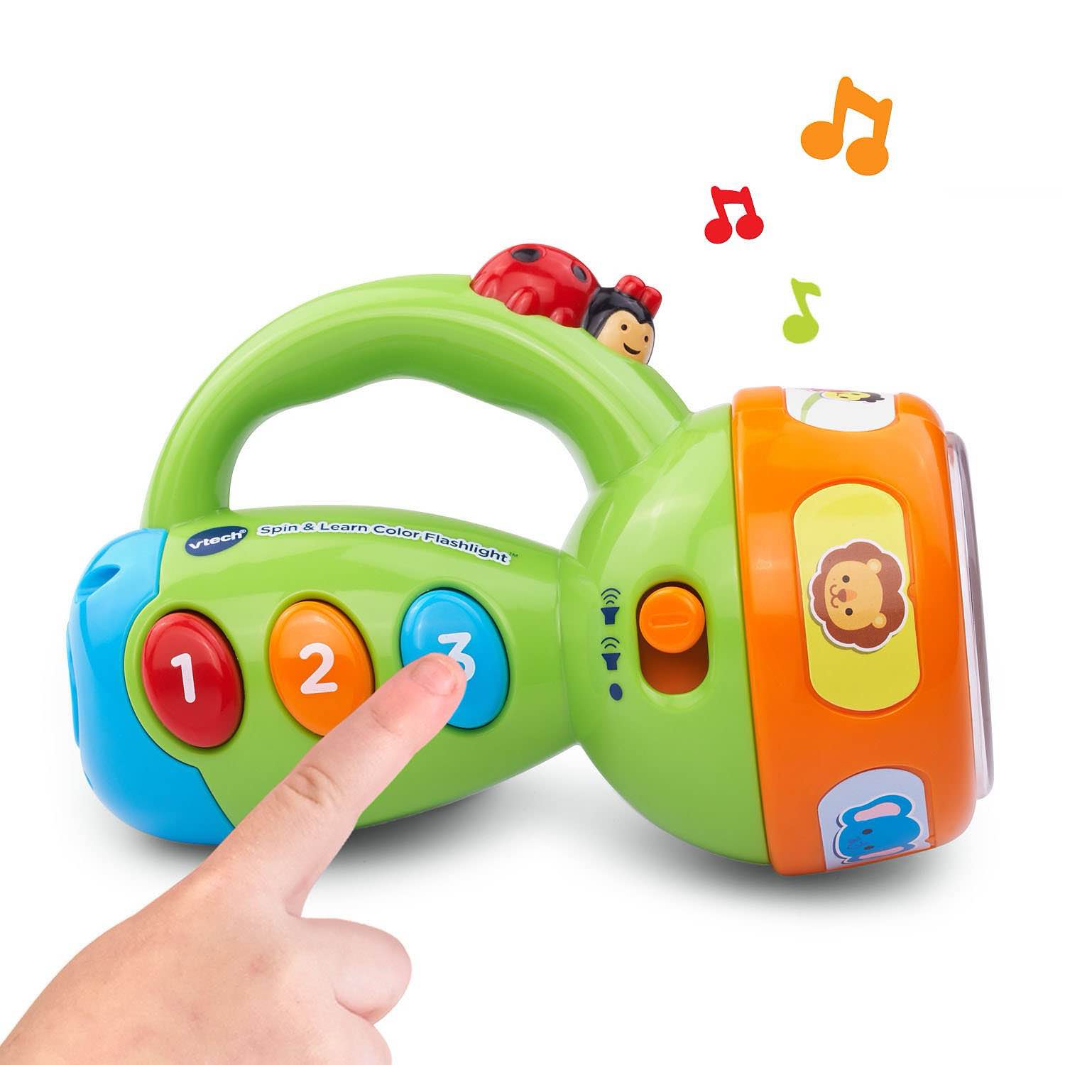 VTech Spin and Learn Color Flashlight, Green