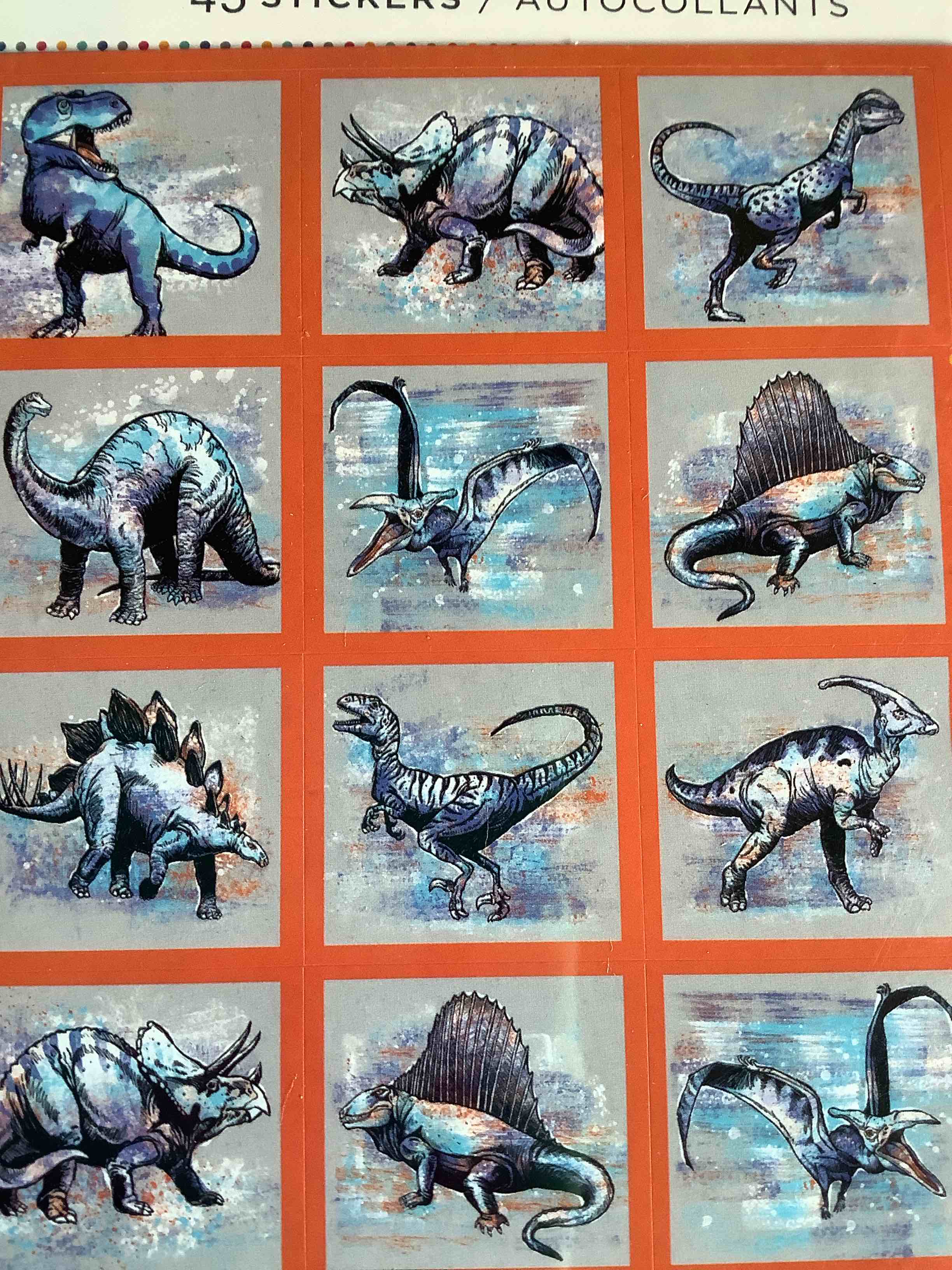 Kid Squad Dinosaur Stickers