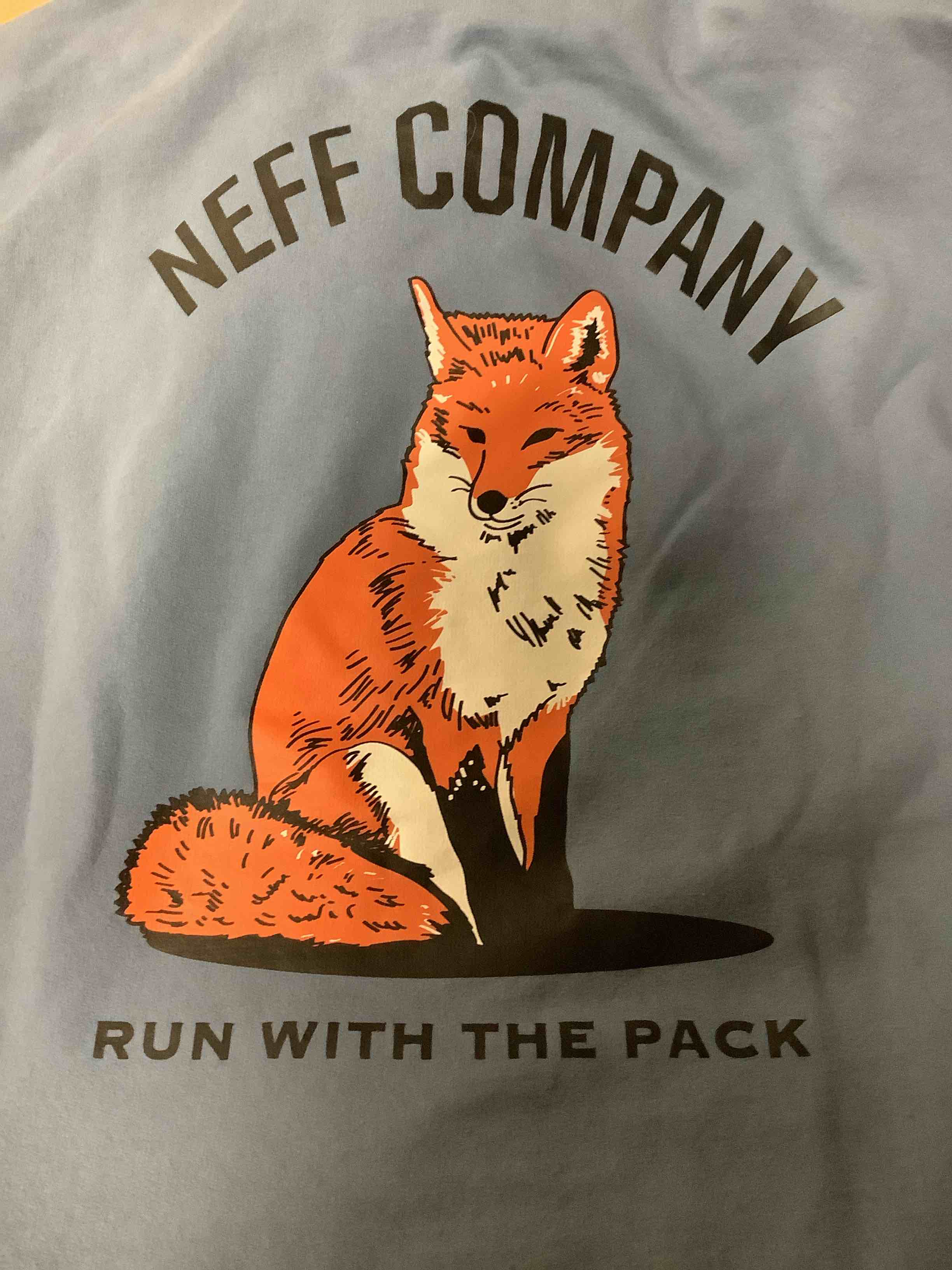 Neff Company Hoodie Neff Skateboarding Hoodie Blue - Men XL