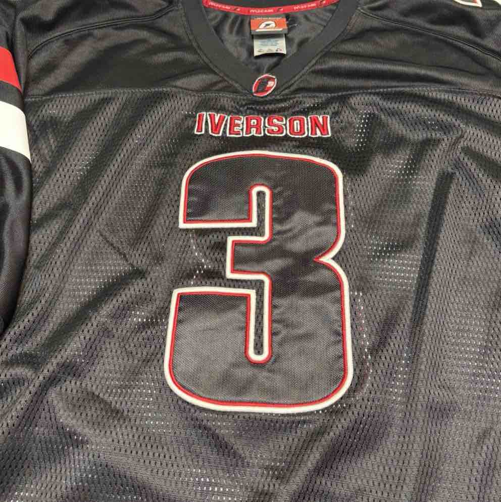 Reebok NBA Allen Iverson #3 Football Jersey Philadelphia 2X