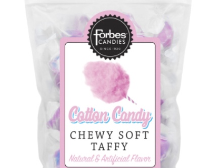 Forbes Candies Chewy Soft Taffy - Cotton Candy 5oz
