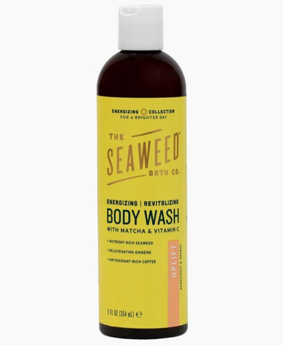Seaweed Bath Co, Energizing Body Wash With Matcha & Vitamin C, 12 Ounce