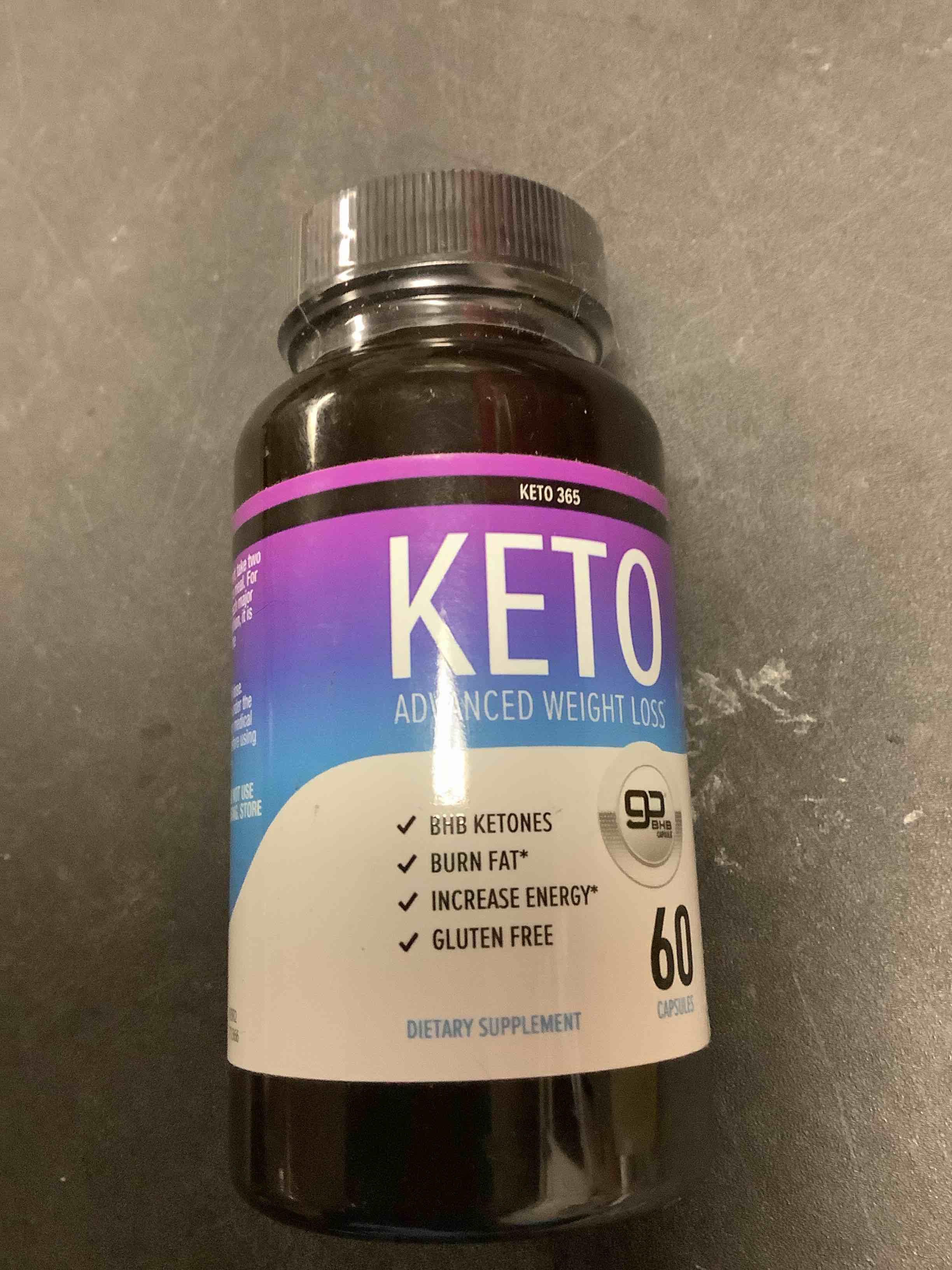 Keto 365 Keto Advanced Weight Loss 60 Capsules 