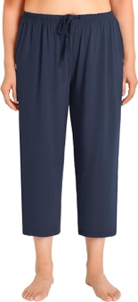 Simply Vera Women’s Large Sleep Capri Navy (Missing Drawstring)