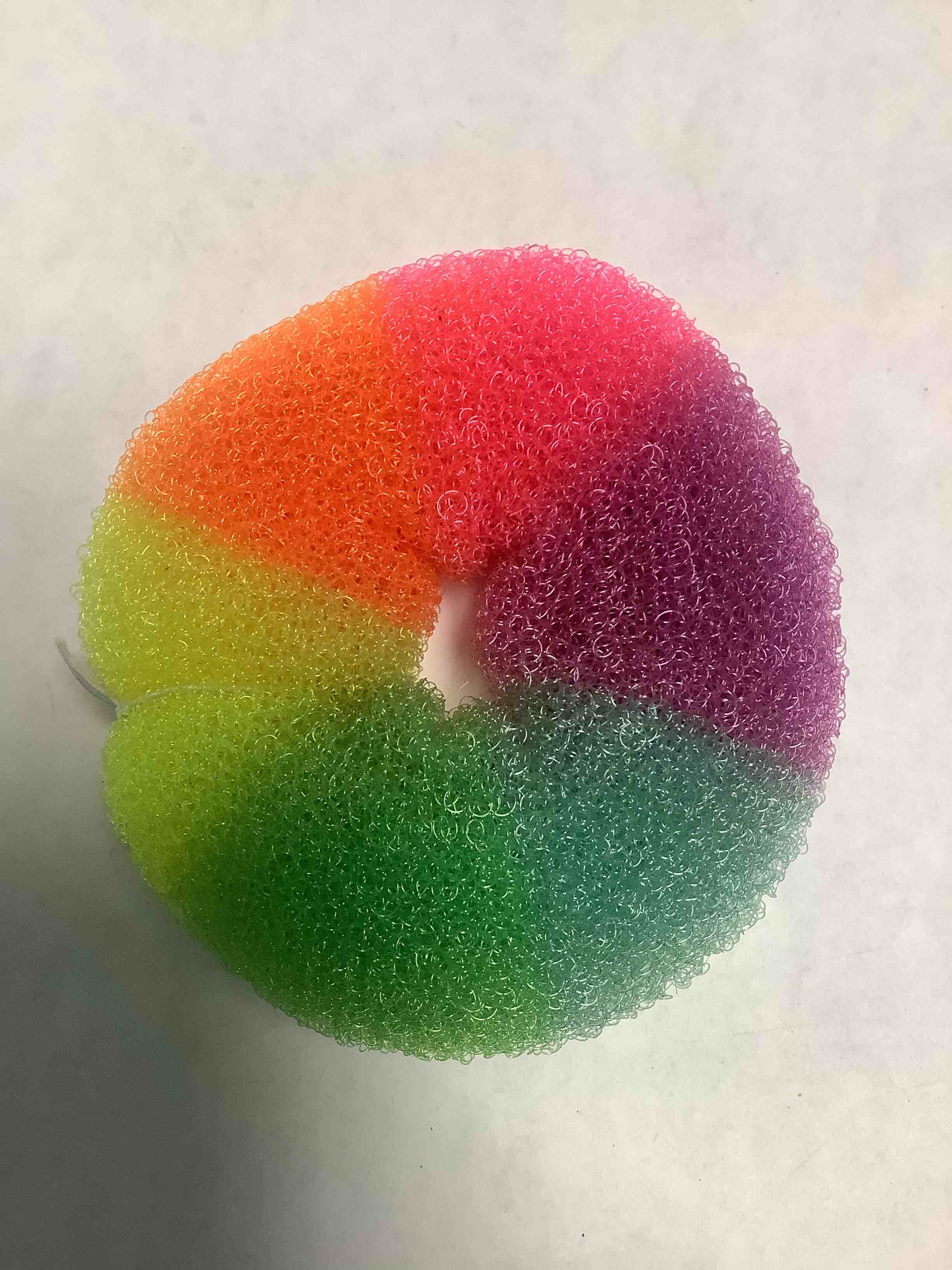 Kitchen Colorful Scouring Sponge Round