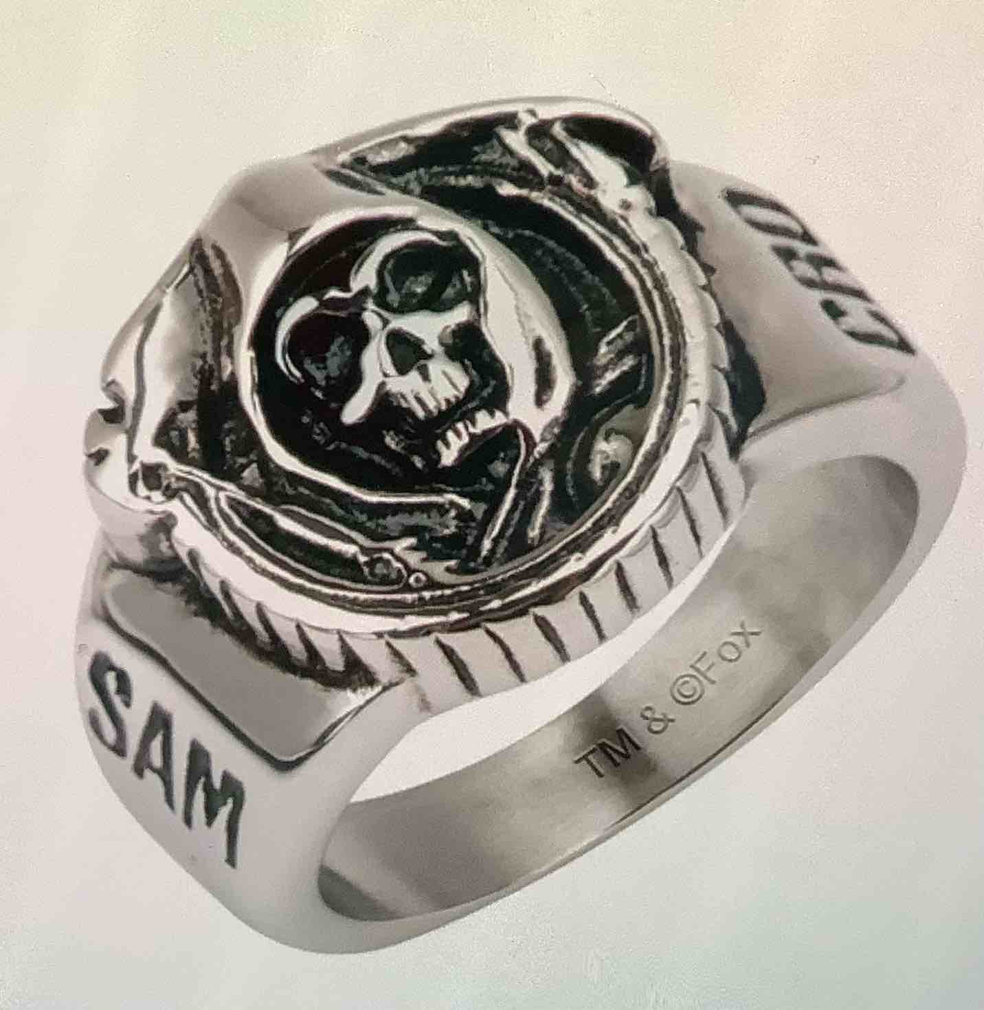 Sons of Anarchy Road Gear Men’s Ring SamCro Reaper (Size 12) Official Licensed Product 