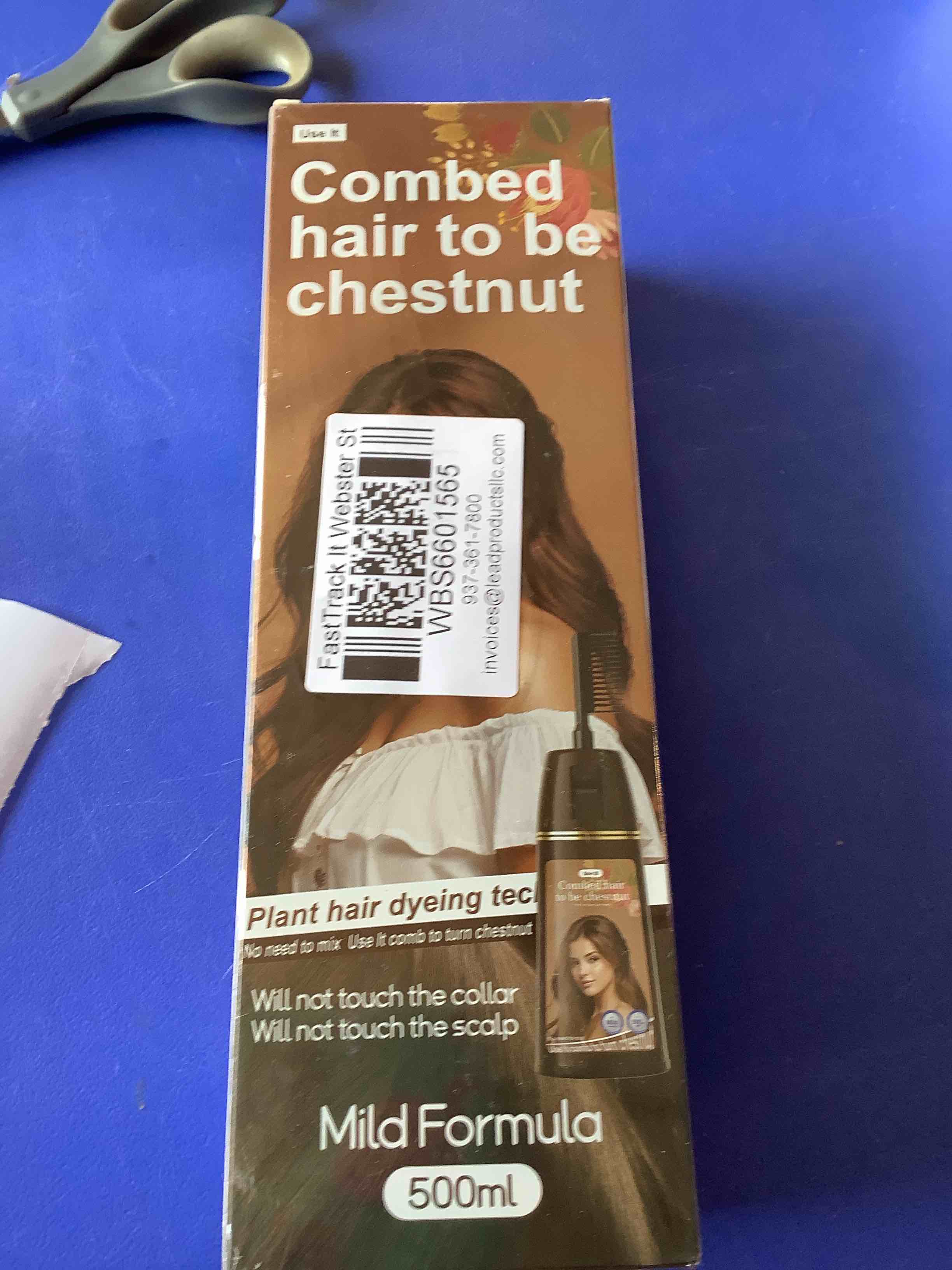 Condition photo showing New/Like New for Permanent Hair Color, Permanent Chestnut Brown Hair Dye ?17.64 Ounce? 100% Grey Coverage, Ammonia Free, Vegan, Cruelty Free | Biotin for Thicker, Fuller Hair (Brown, 200ML)