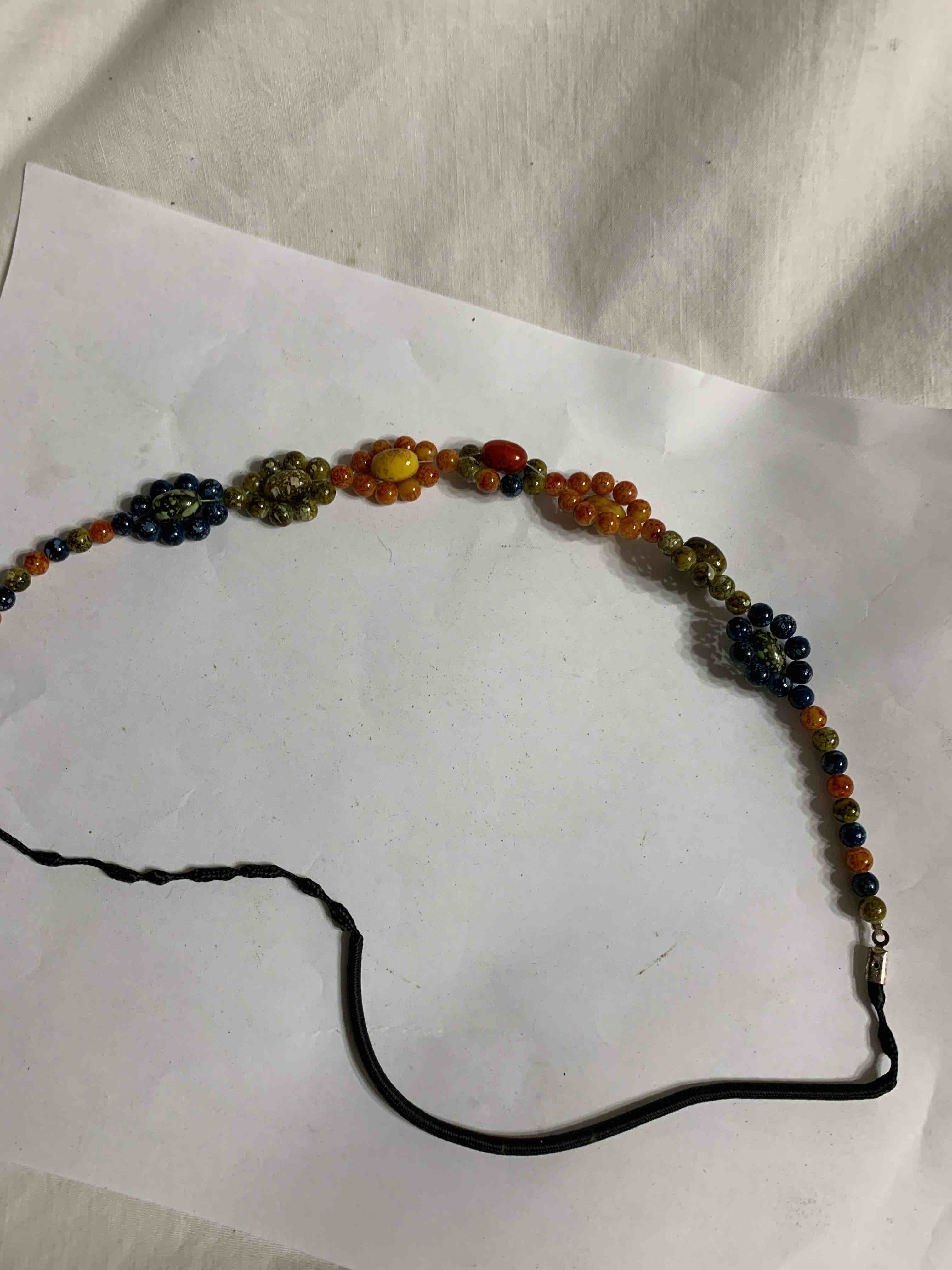 Beaded Stone Necklace
