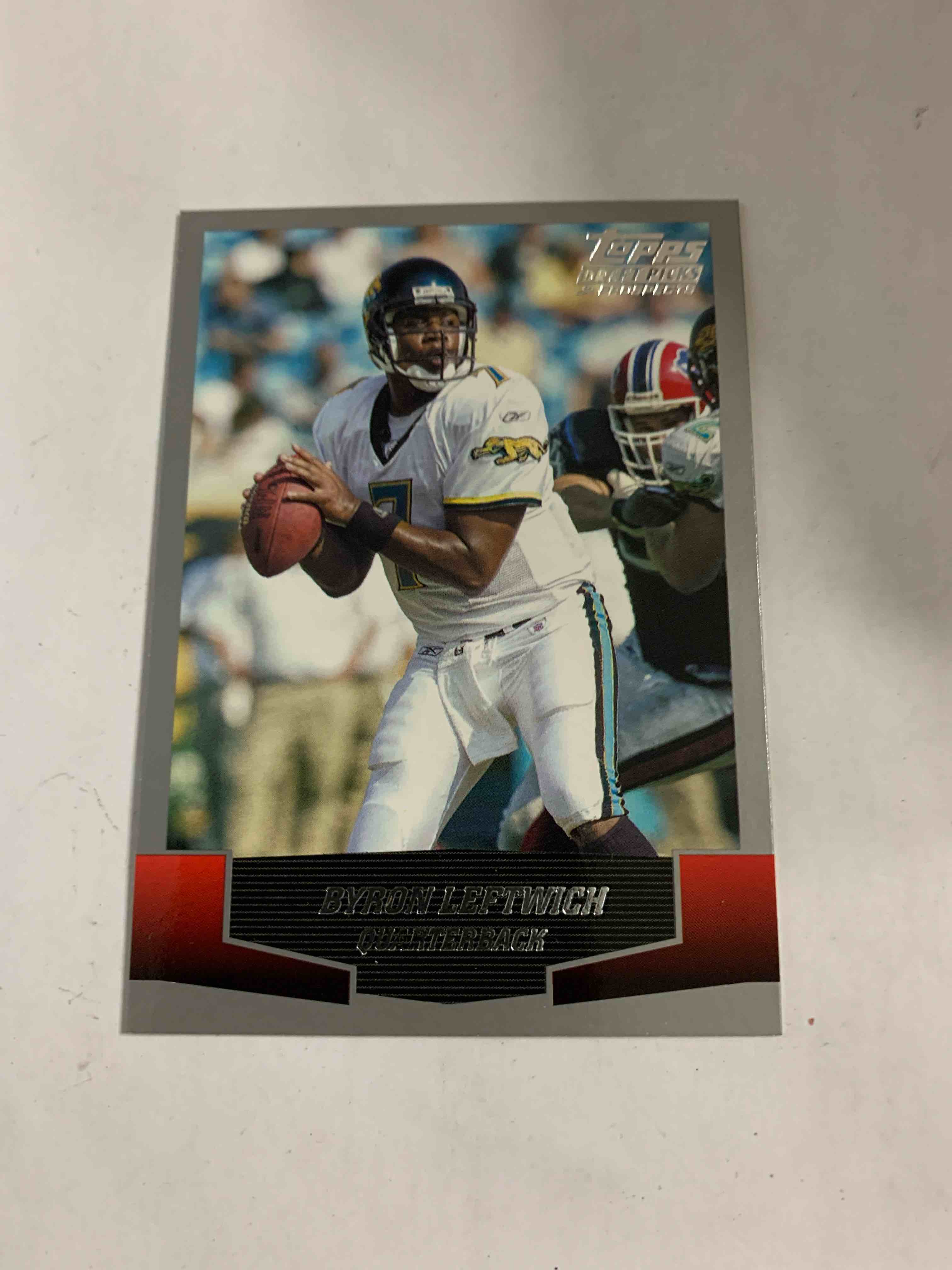 2004 Topps Draft Picks & Prospects # 80, Byron Leftwich Rookie Card 