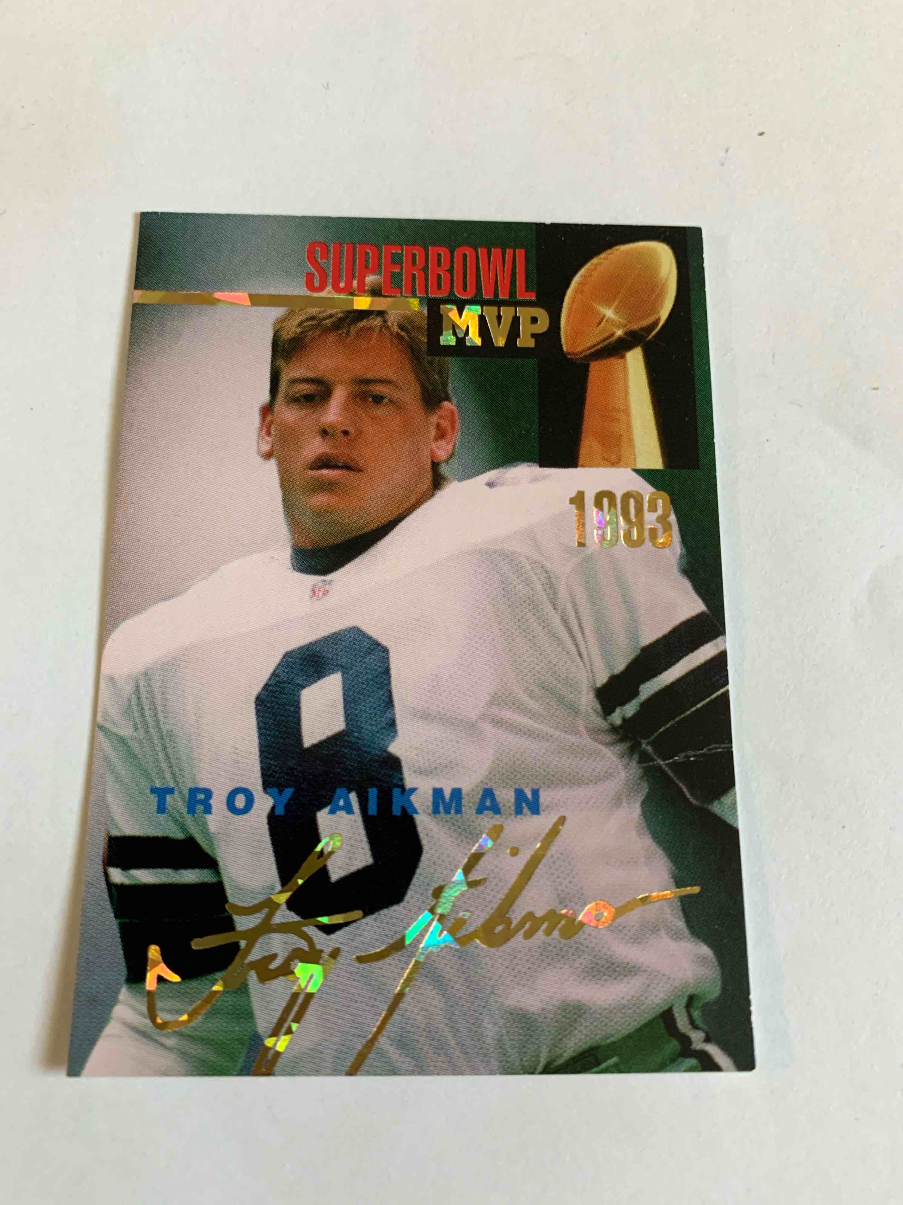 1999 Troy Aikman, Super Bowl MVP
