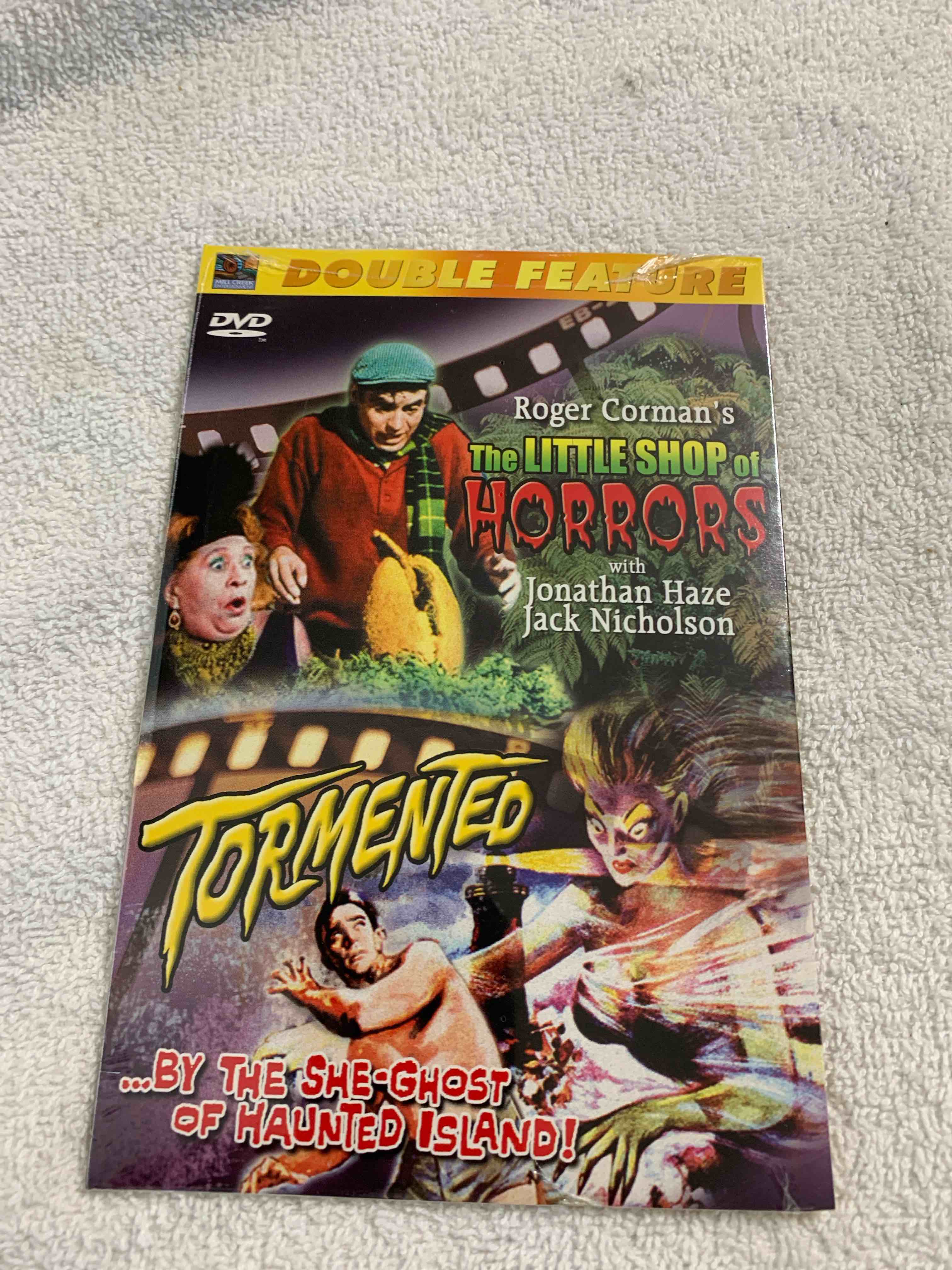 Double Feature DVD, The Little Shop of Horrors and Tormented 