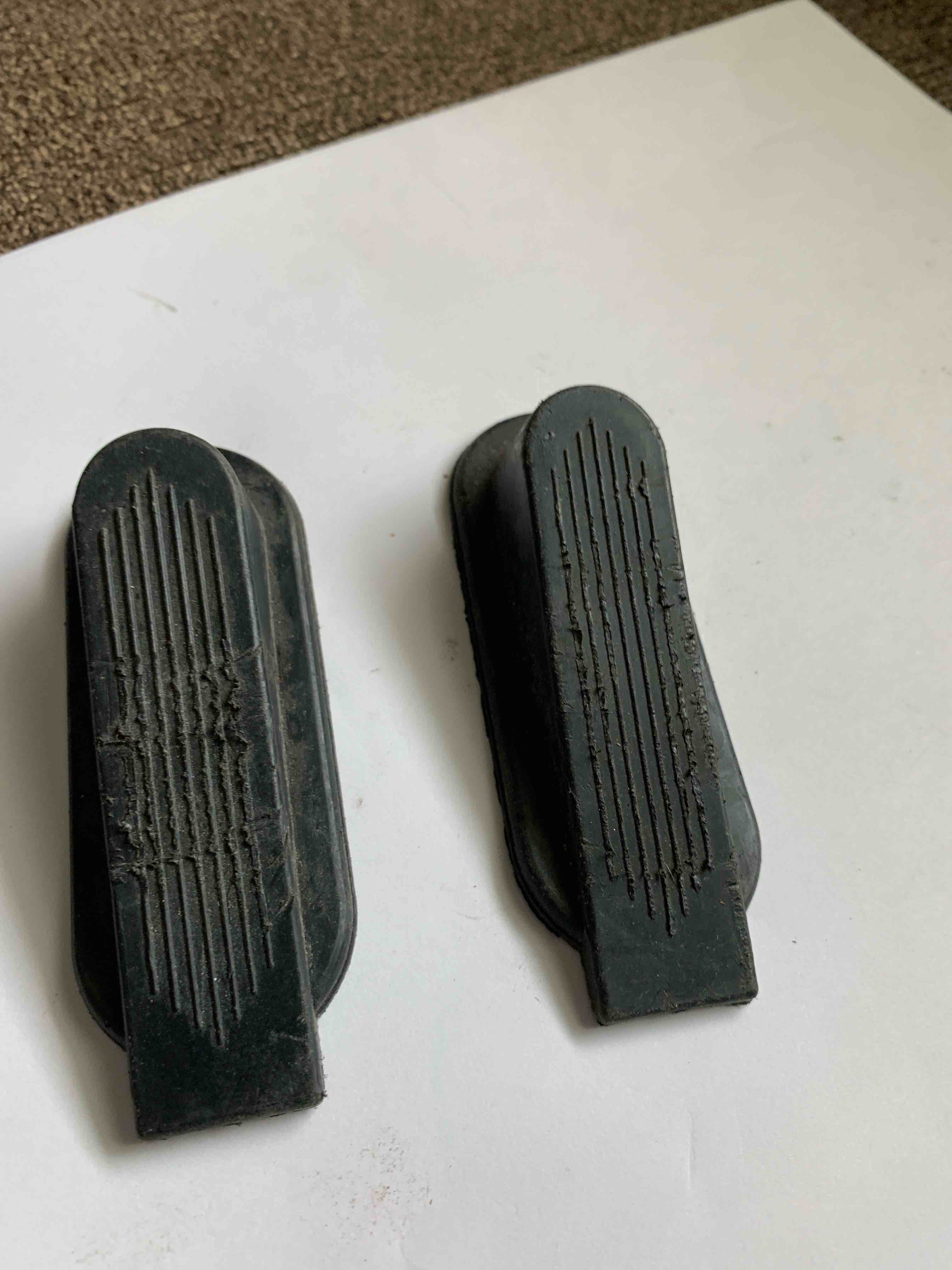2- Rubber Door Stops 
