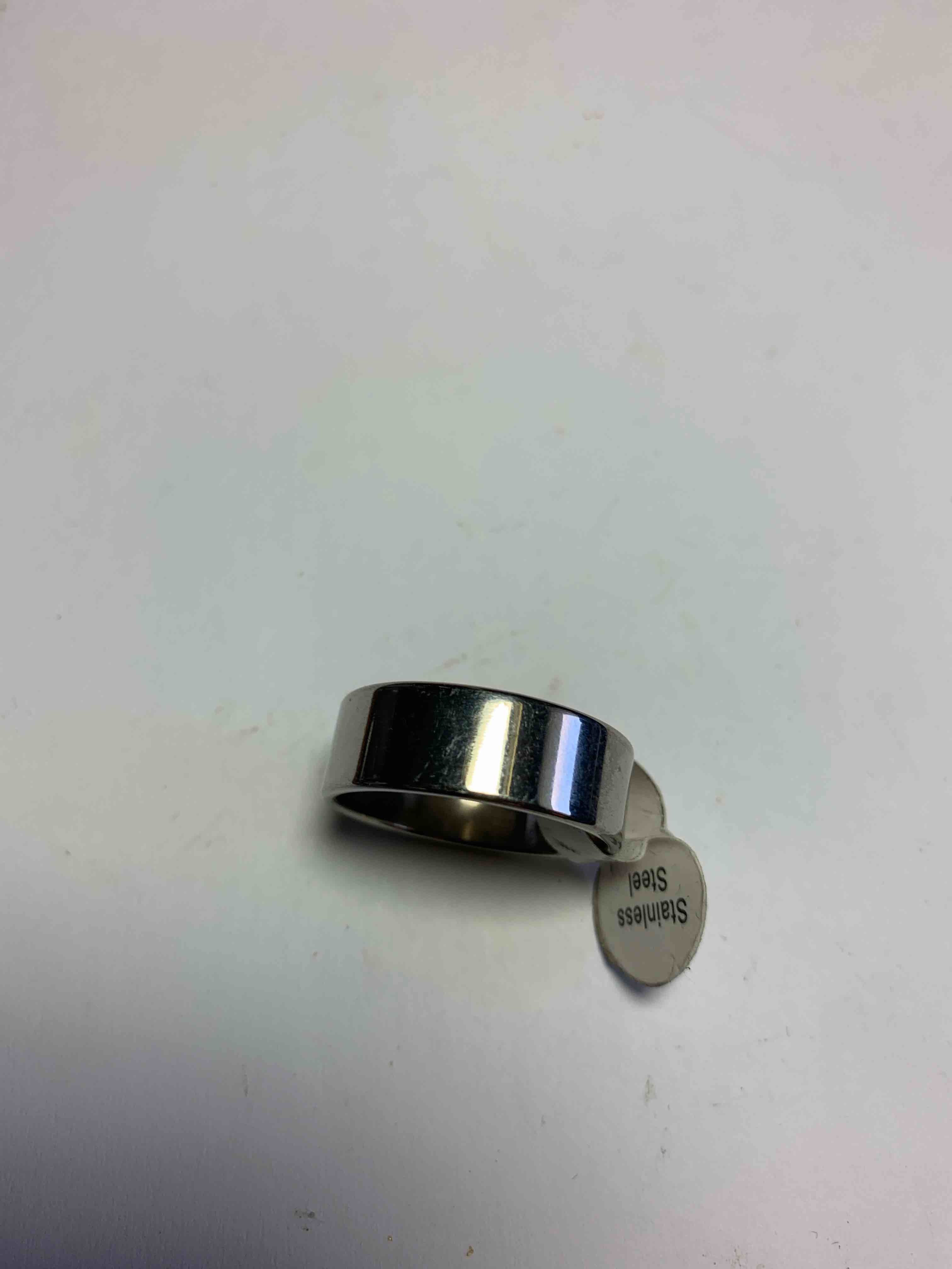 Silver Tone Ring, Size 11