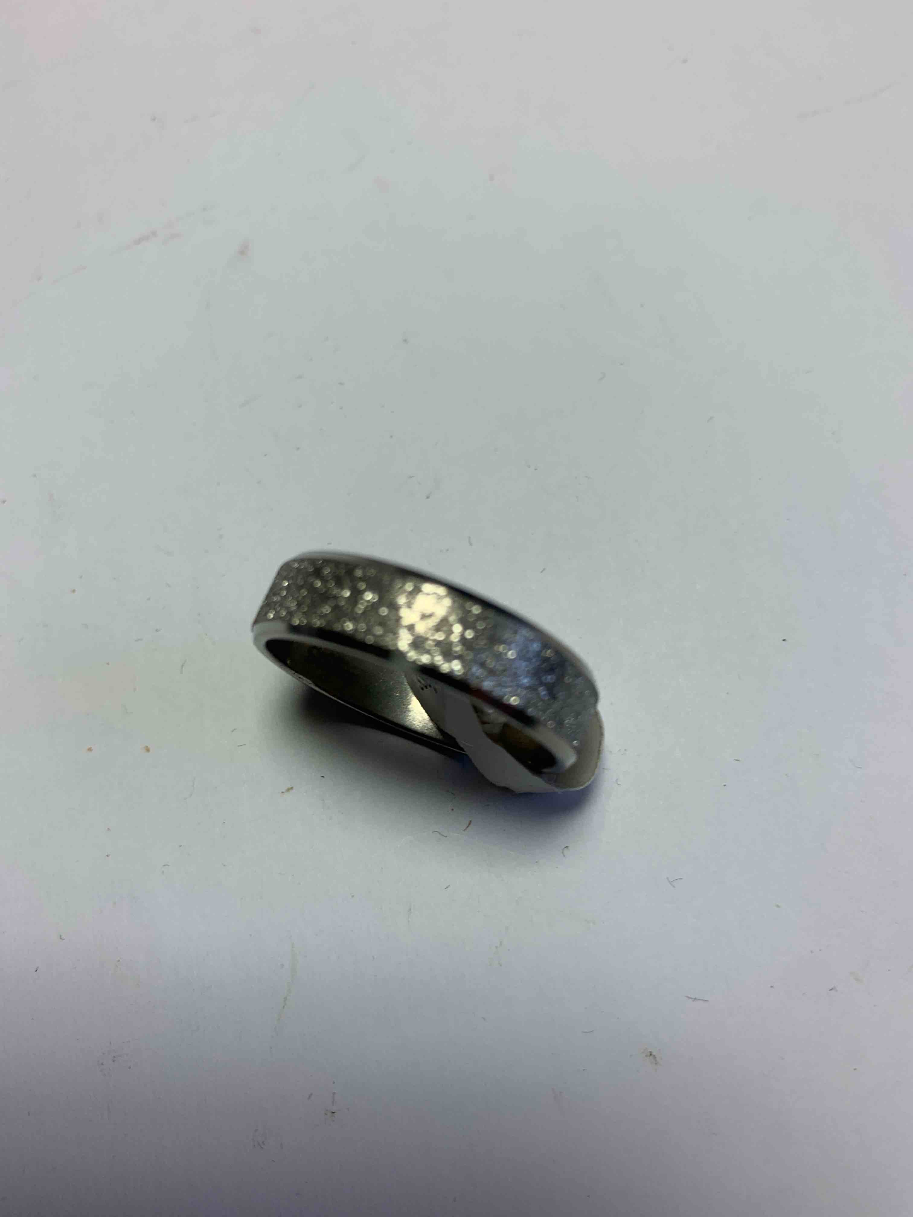 Silver Tone Ring, Size 11