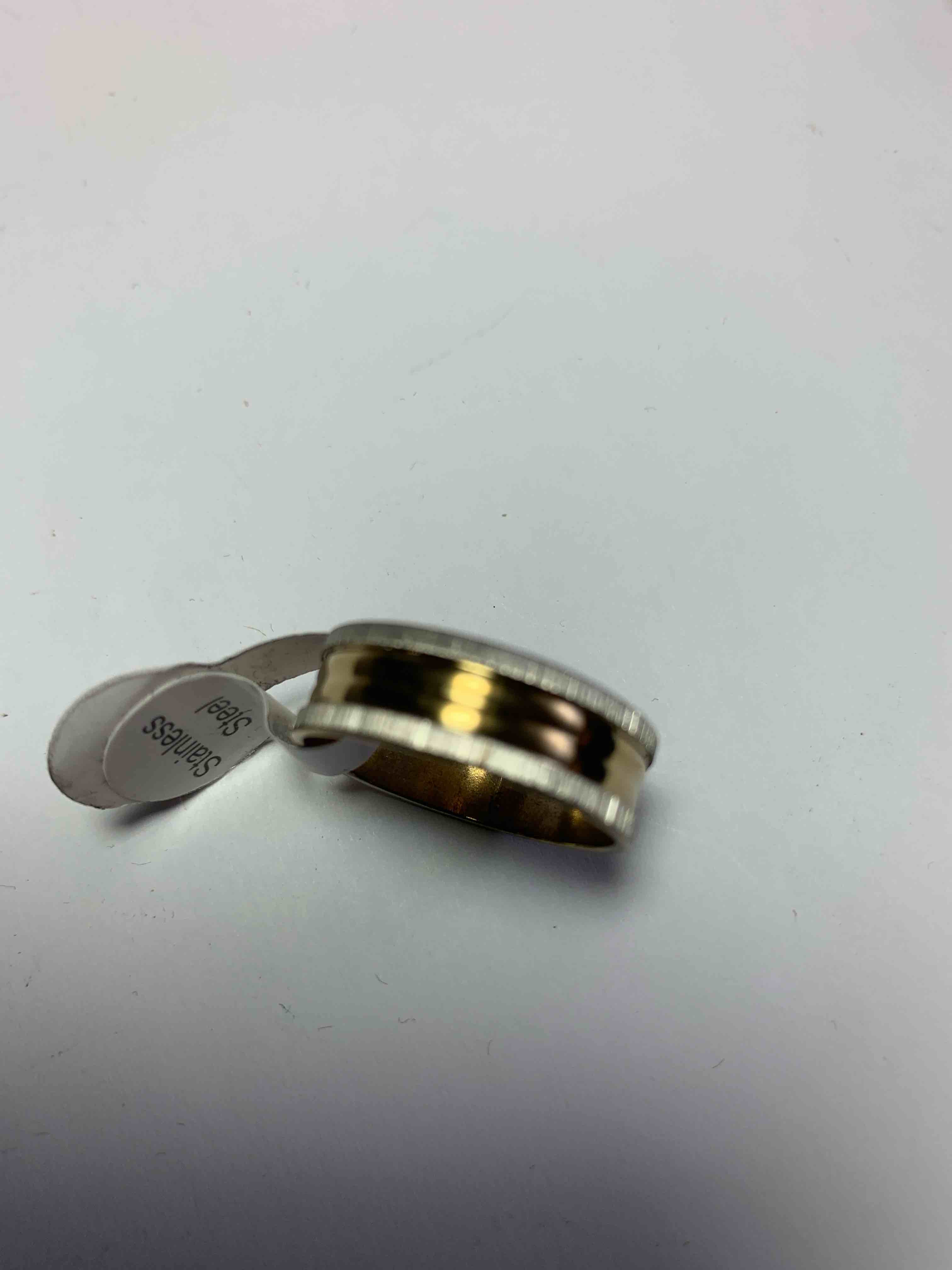 Gold and Silver Tone Rings, Size 10