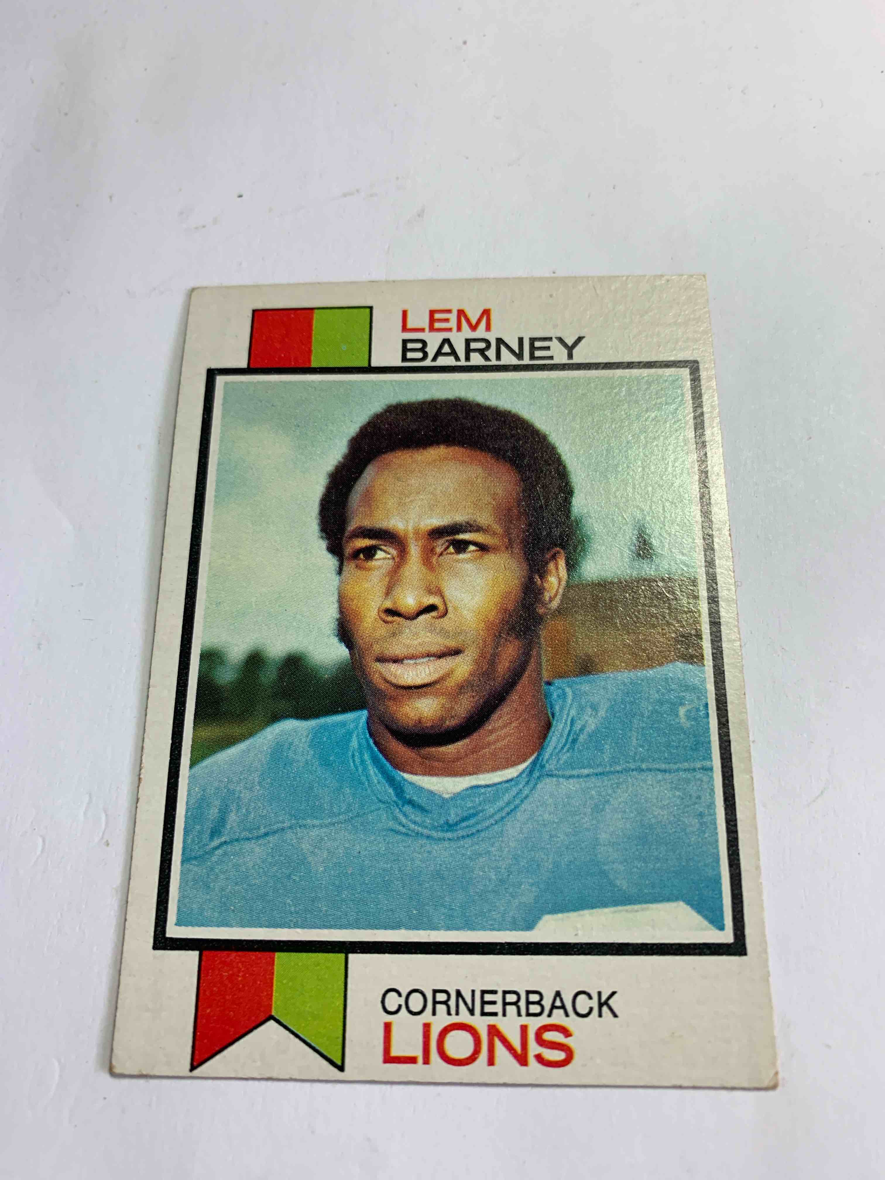 1973 Topps # 370, Len Barney