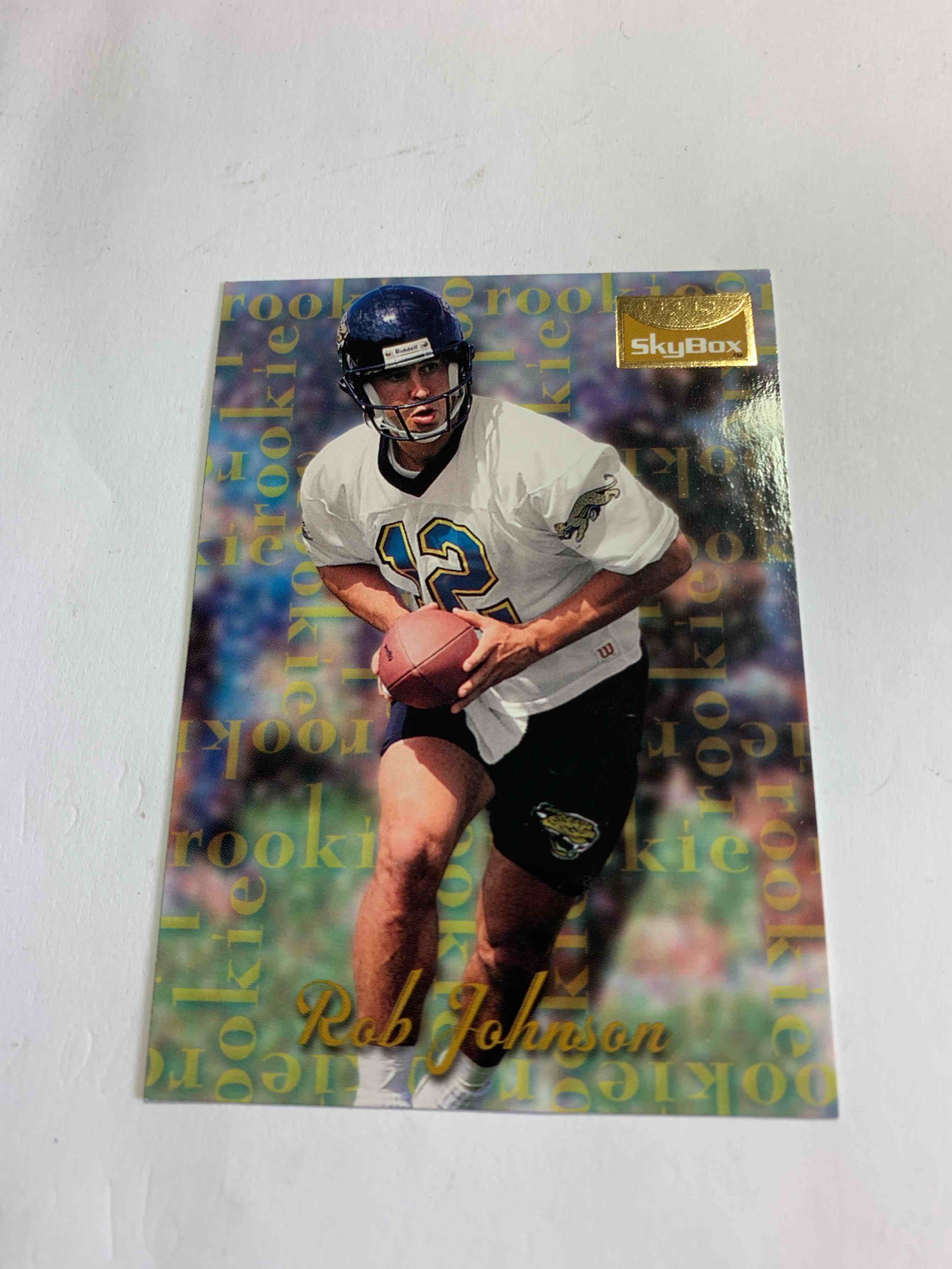 1995 Skybox # 170, Rob Johnson Rookie Card 