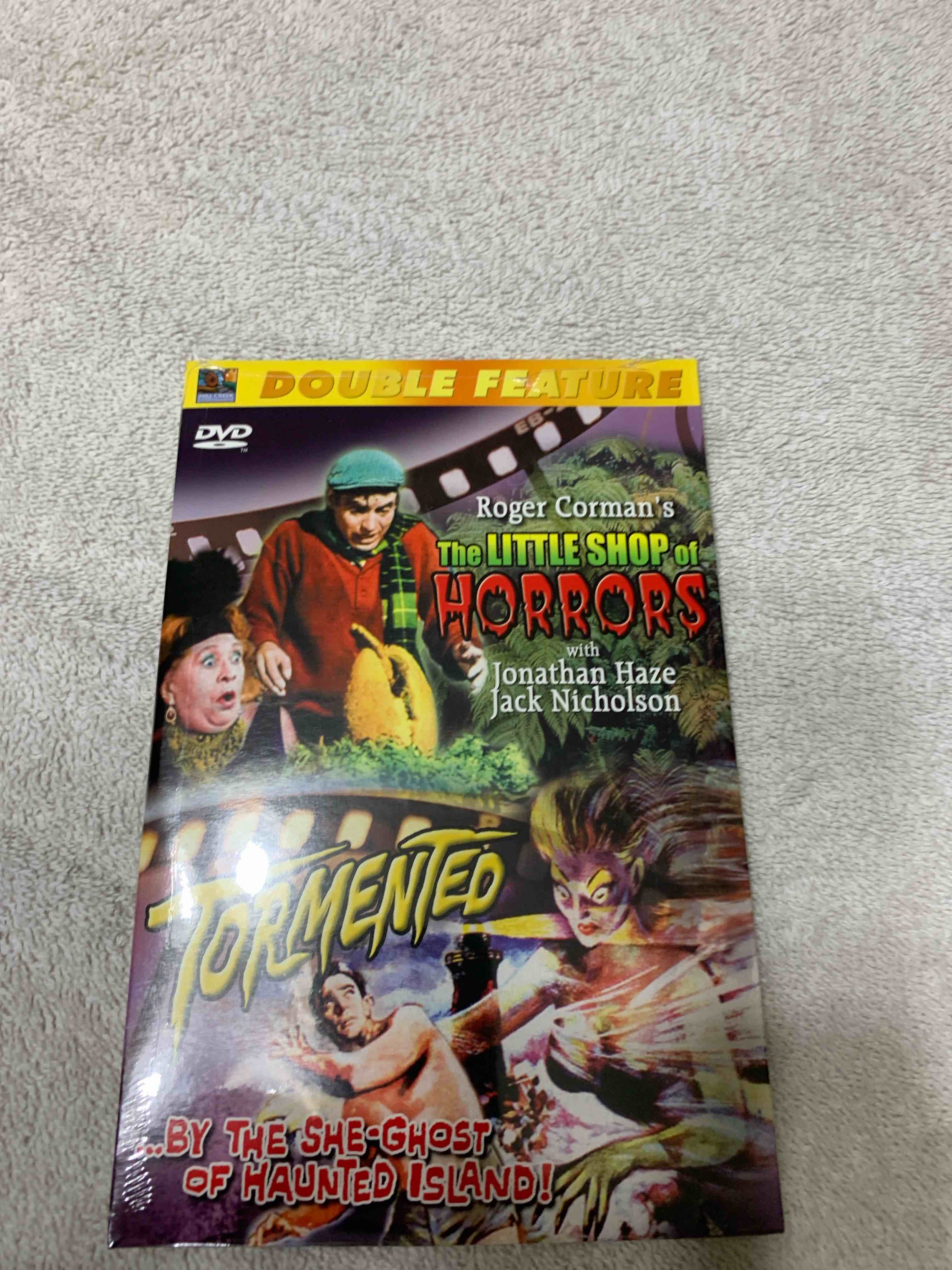 Double Feature DVD, The Little Shop of Horrors & Tormented 