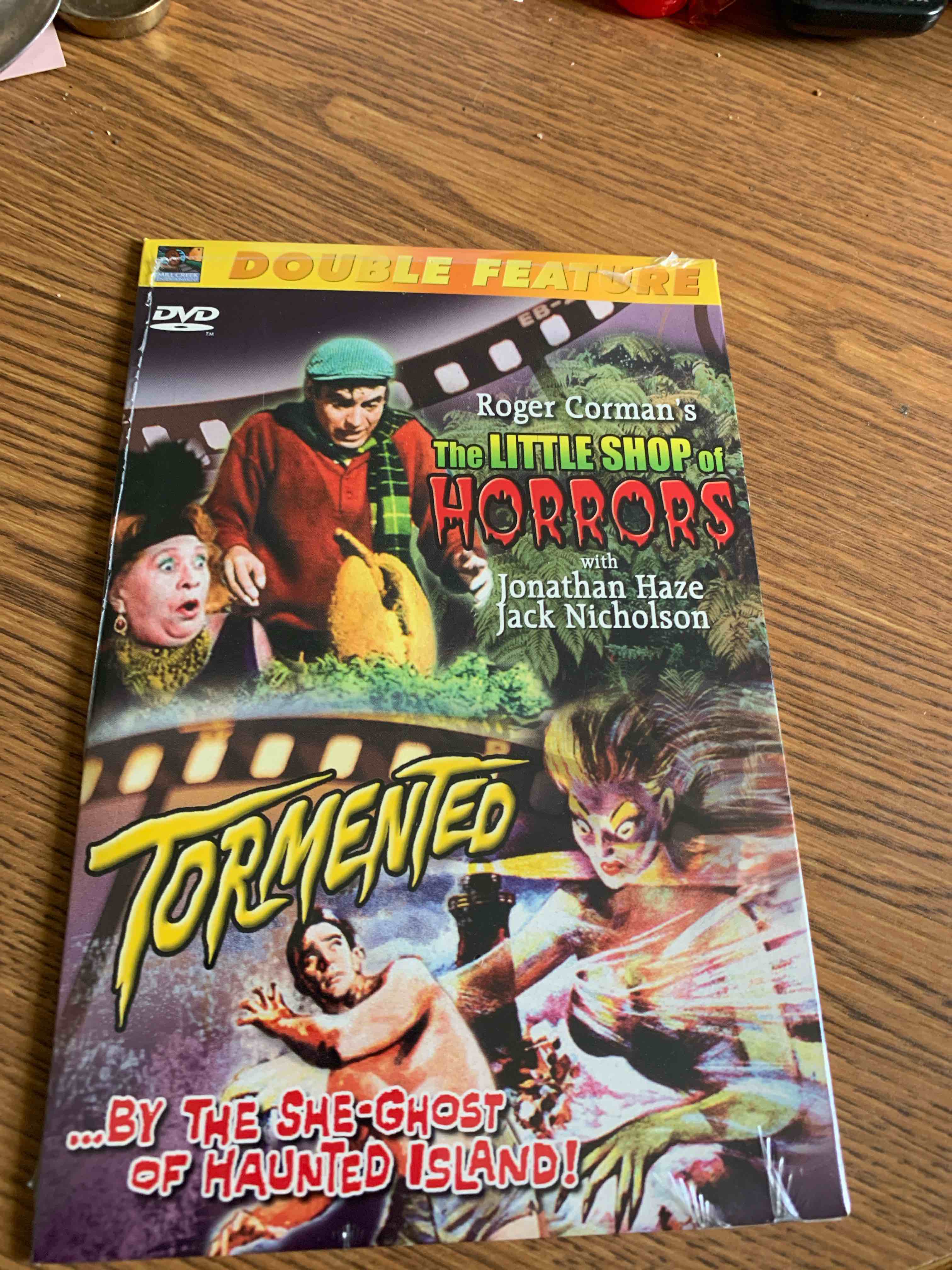 Double Feature DVD, The Little Shop of Horrors & Tormented 
