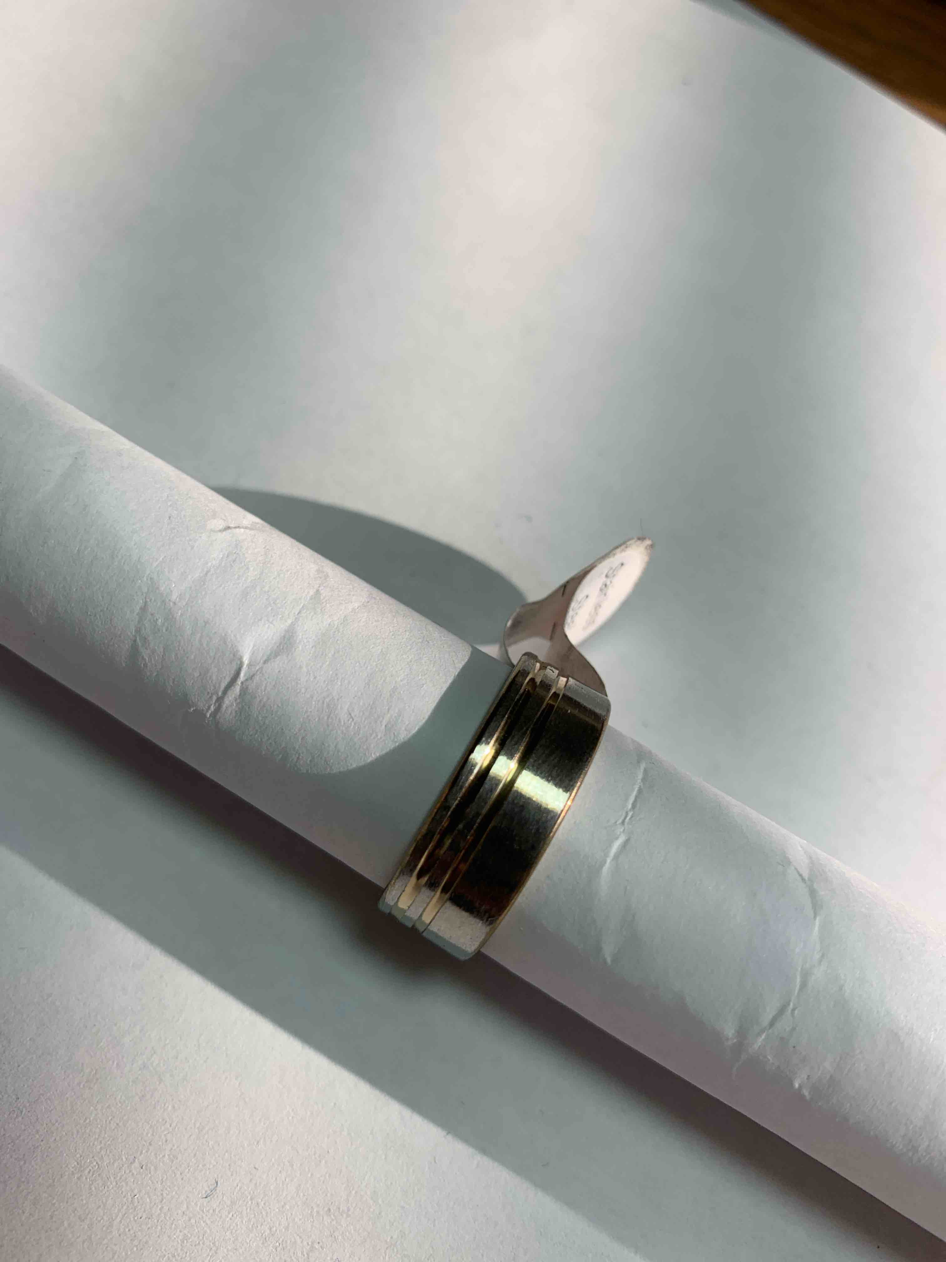 Size 10 Stainless Steel Ring 