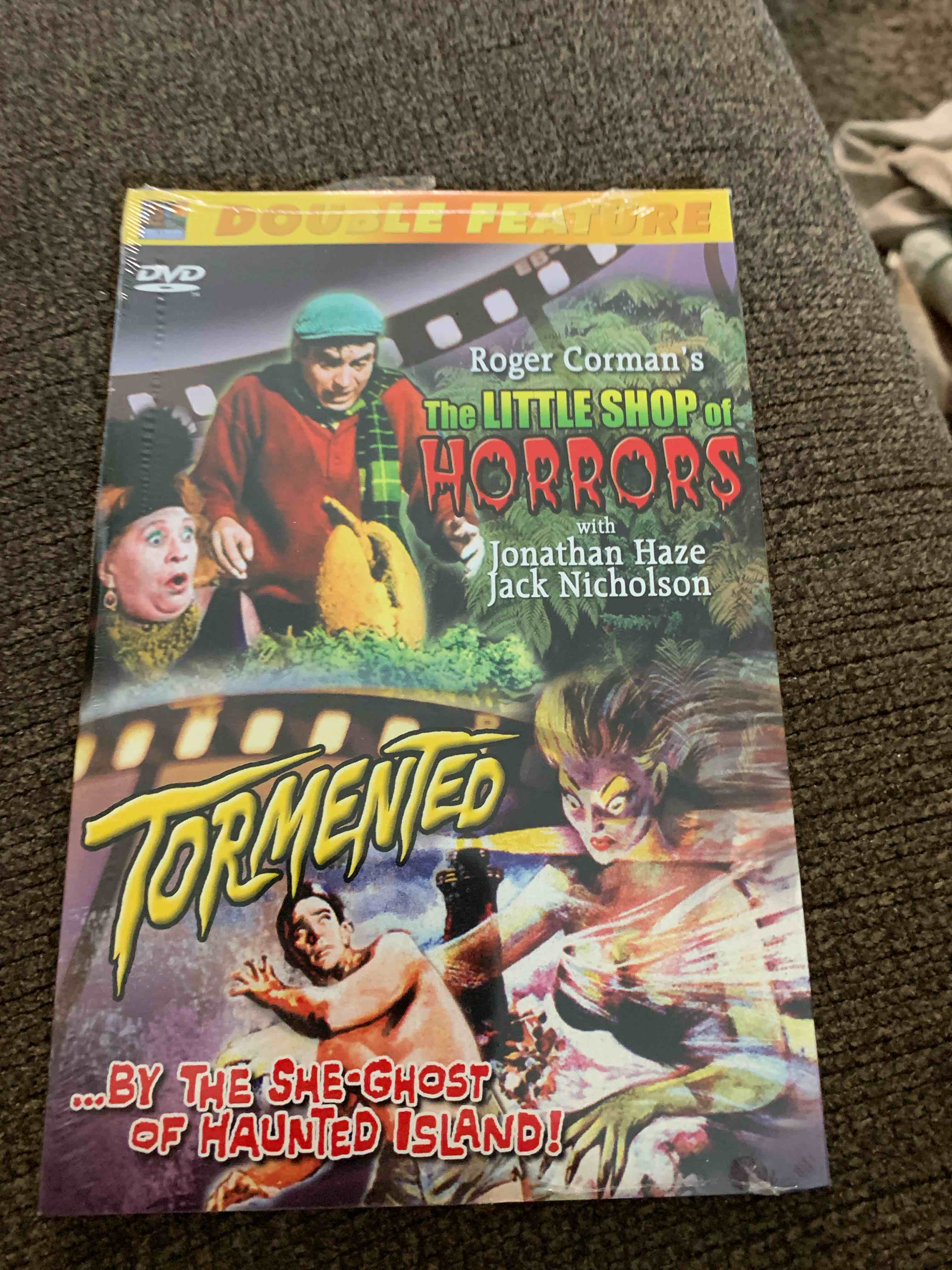 Double Feature DVD, The Little Shop of Horrors and Tormented 