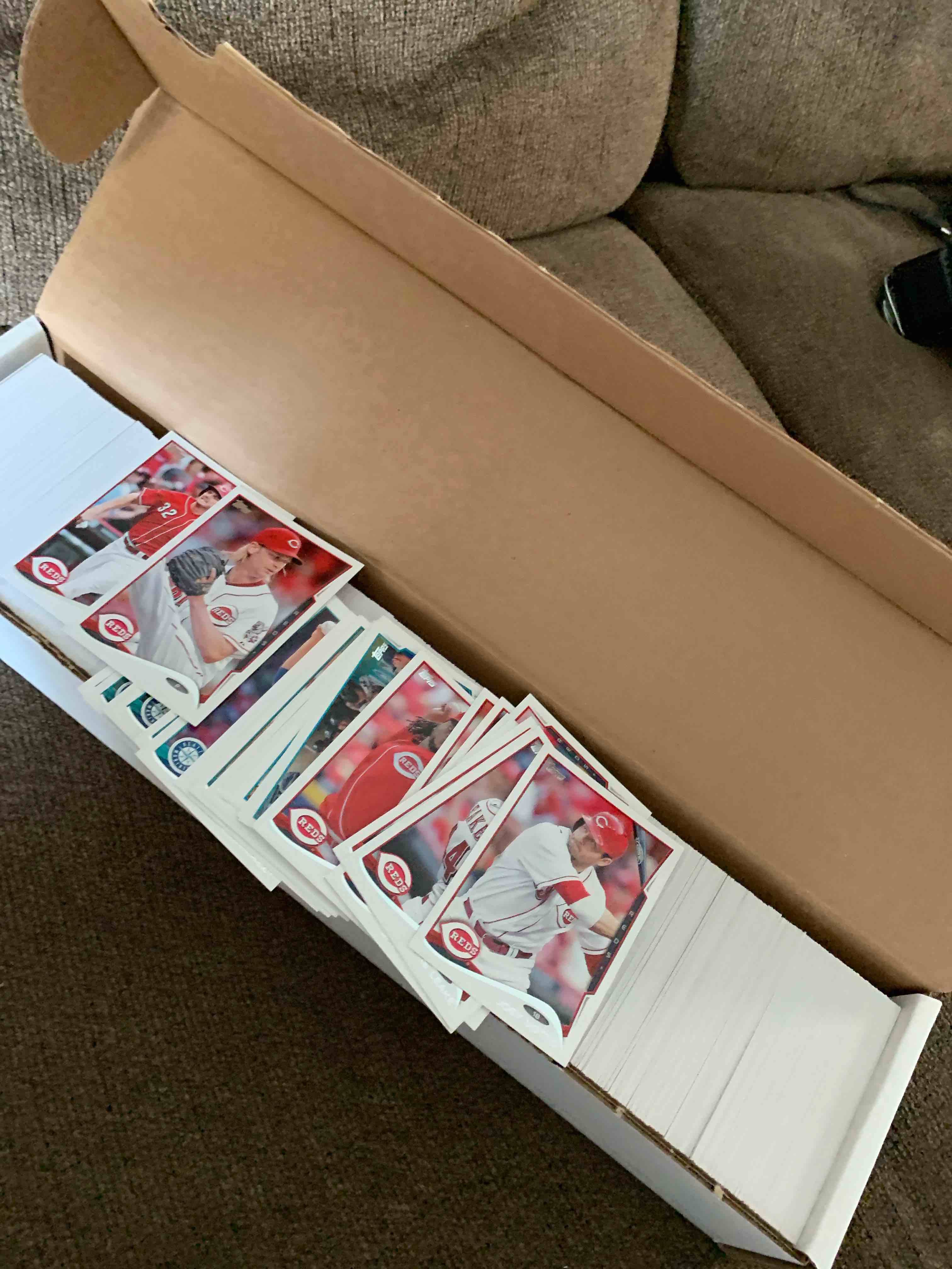 Box of 2014 Topps Baseball Cards 