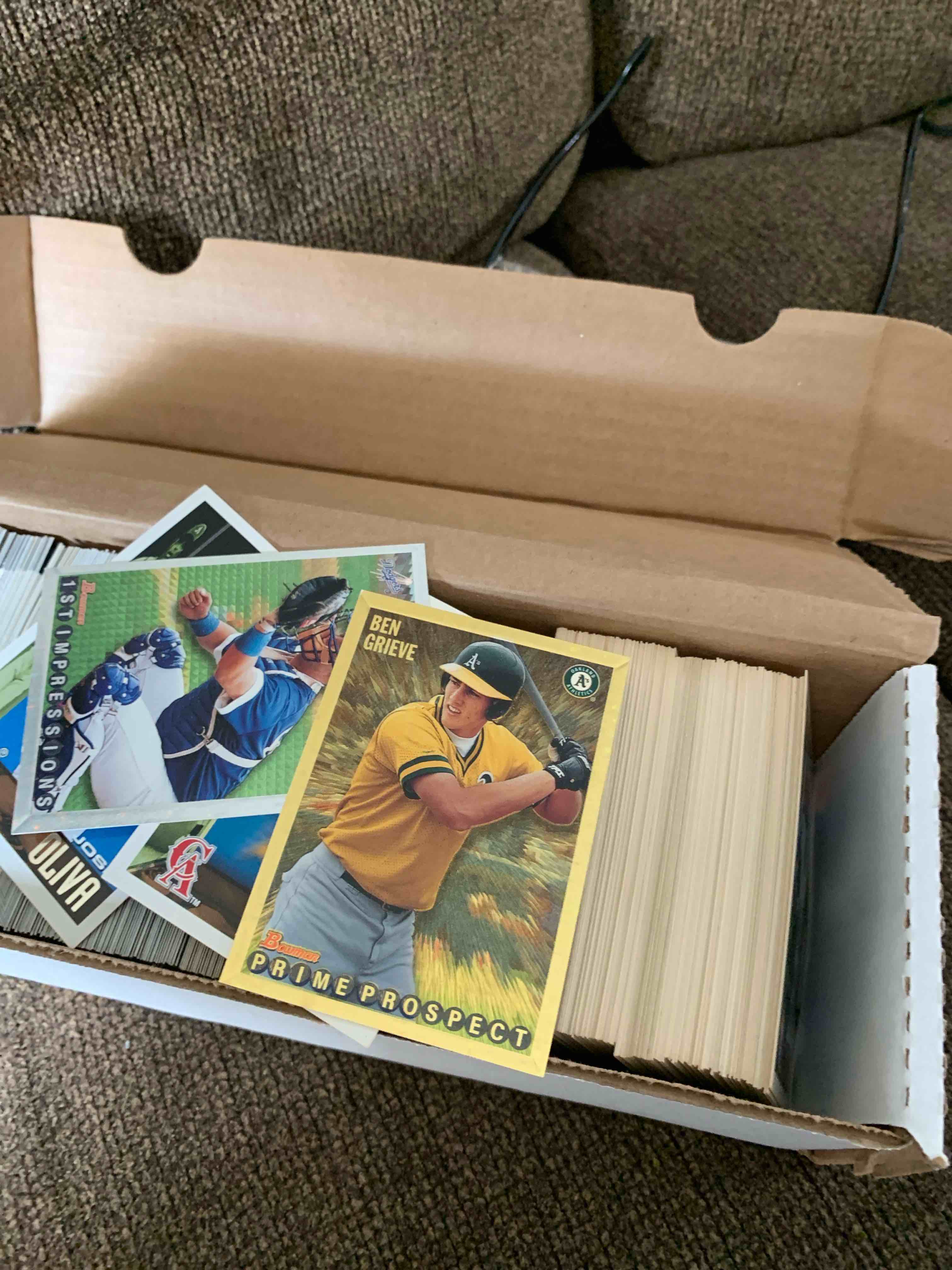 Boxes of Sports Cards