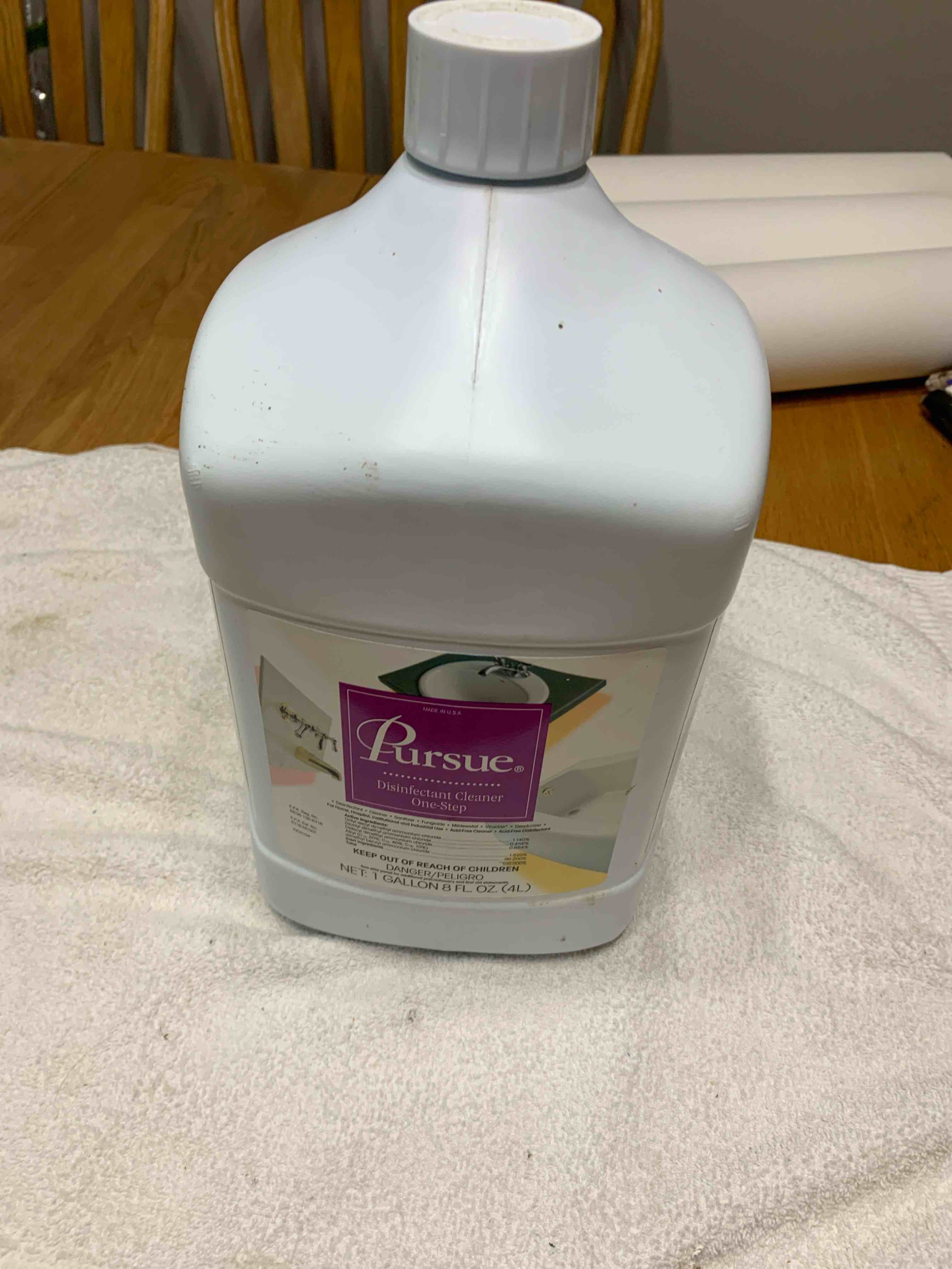 Pursue Disinfectant Cleaner, 1Gallon