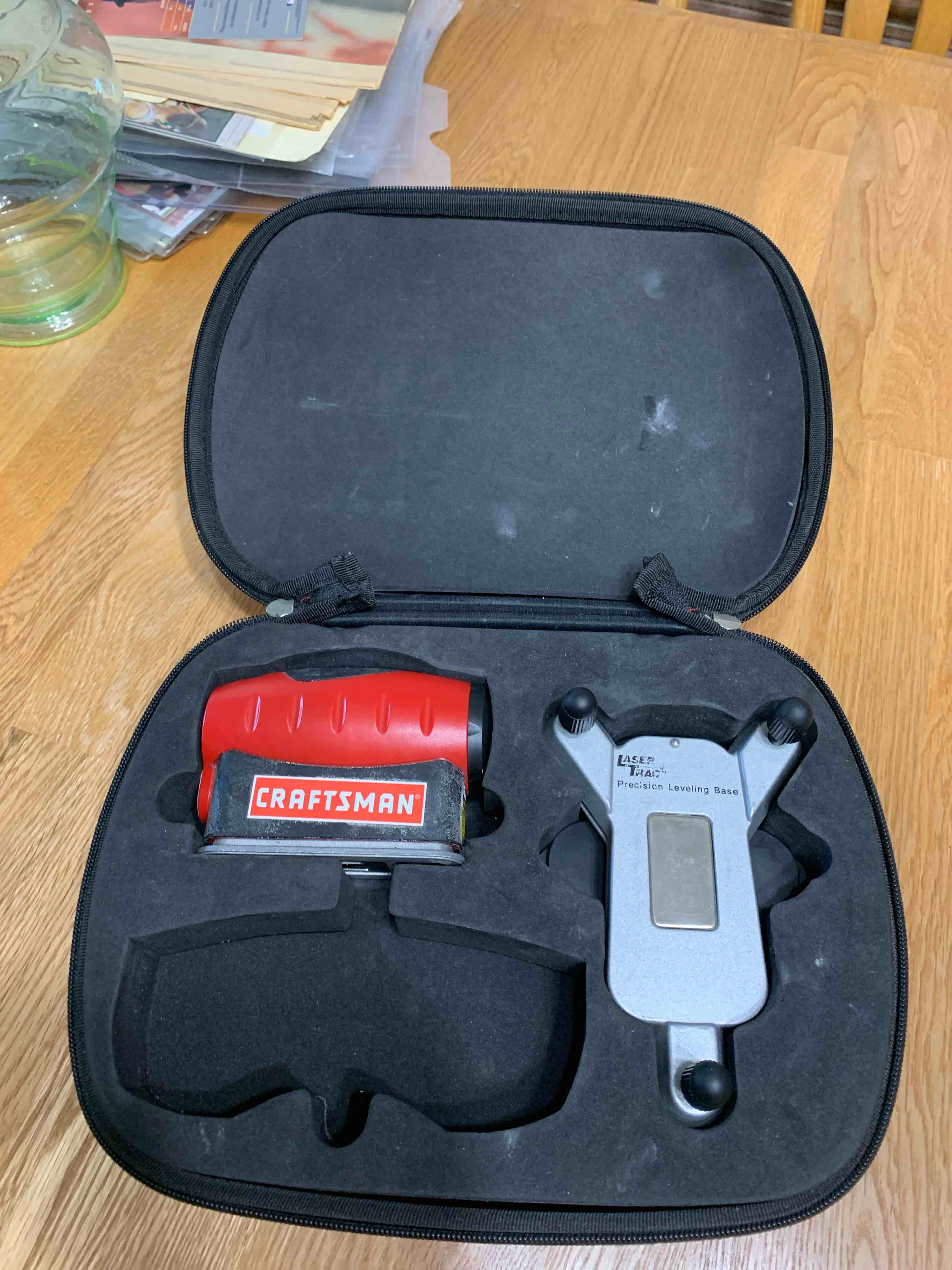 Craftsman Laser Level , missing Safety Glasses 