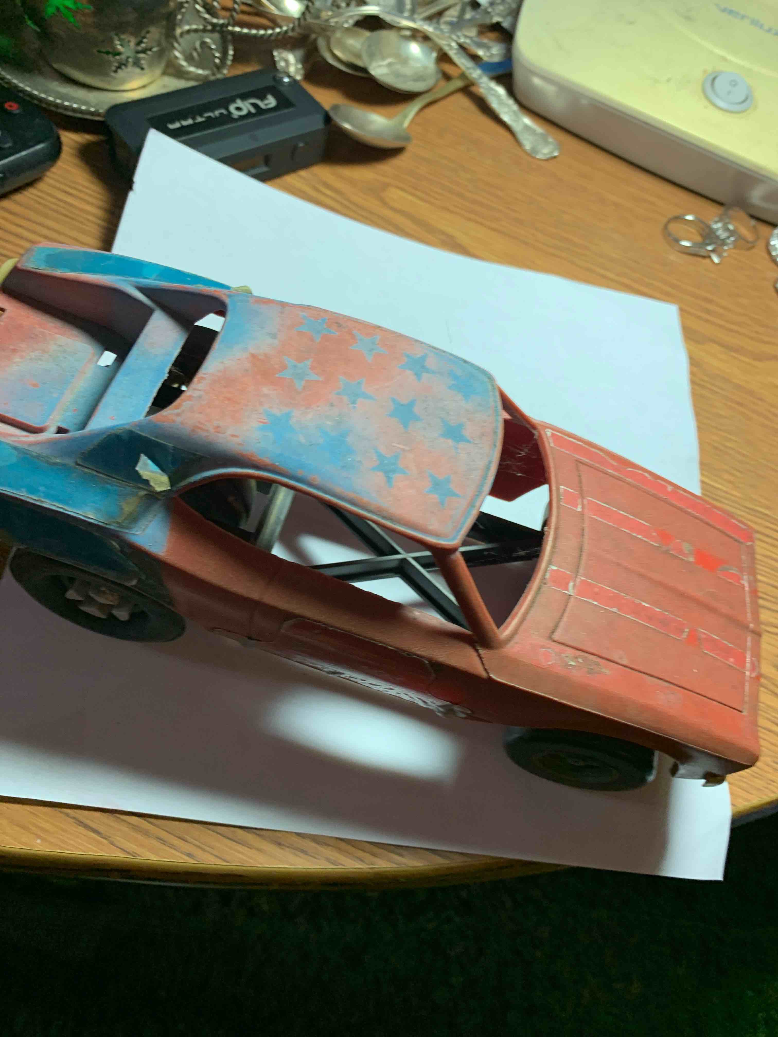 Vintage Plastic 1:24 Scale Car 