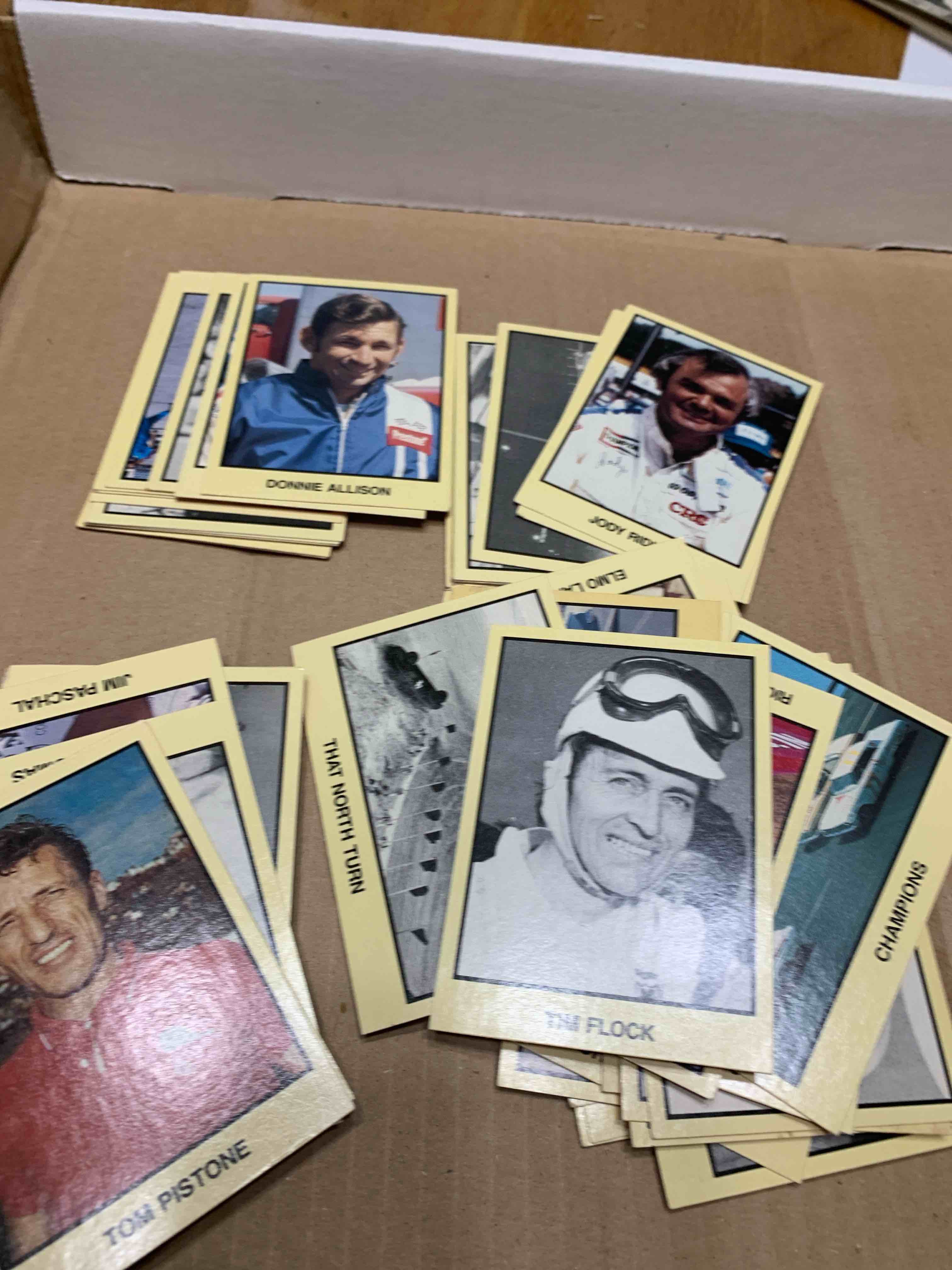 Lot of 80, 1990 Masters of Racing Cards