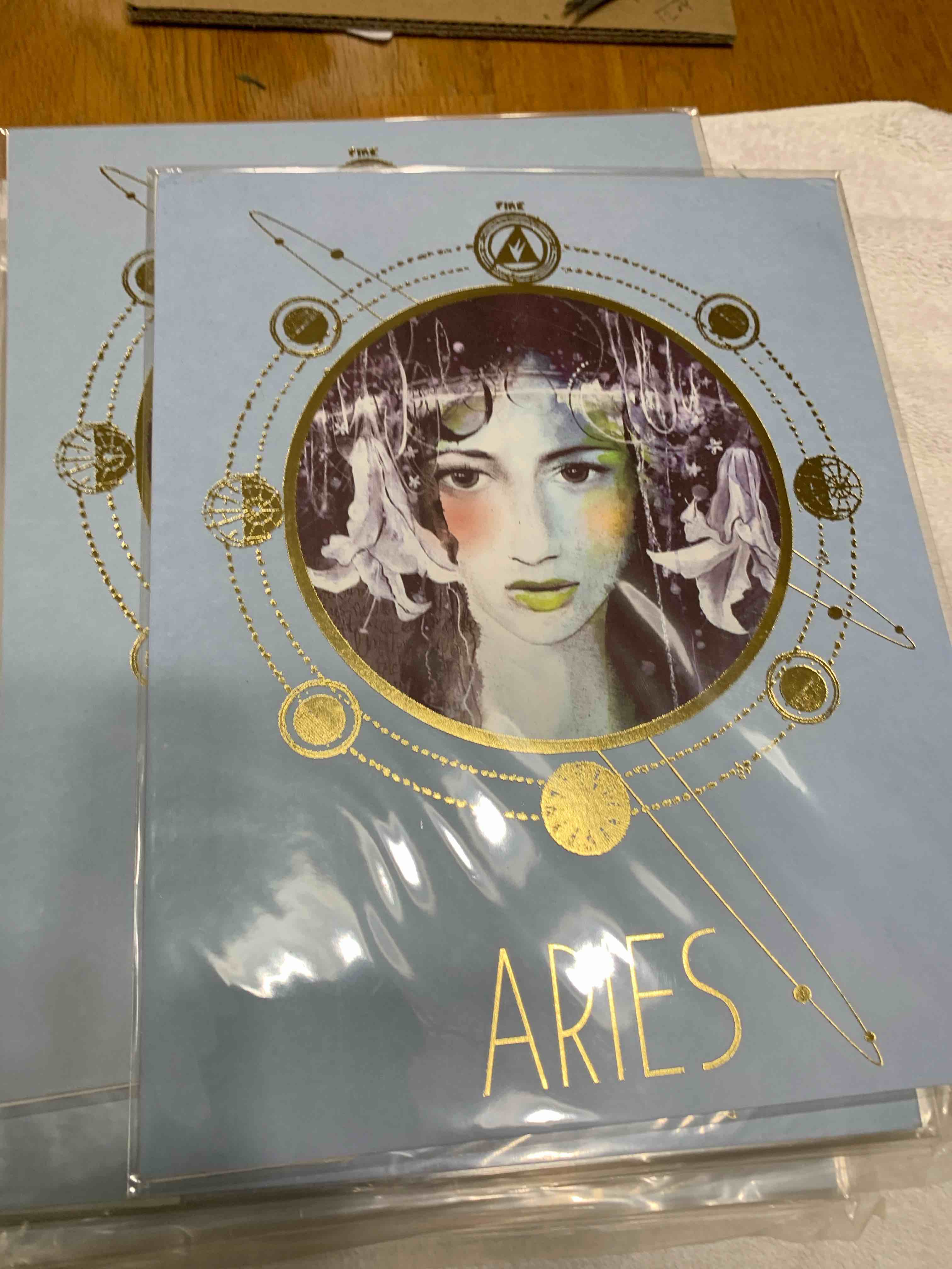 Lot of 38, Zodiac Posters, Aries, 8” X 10”