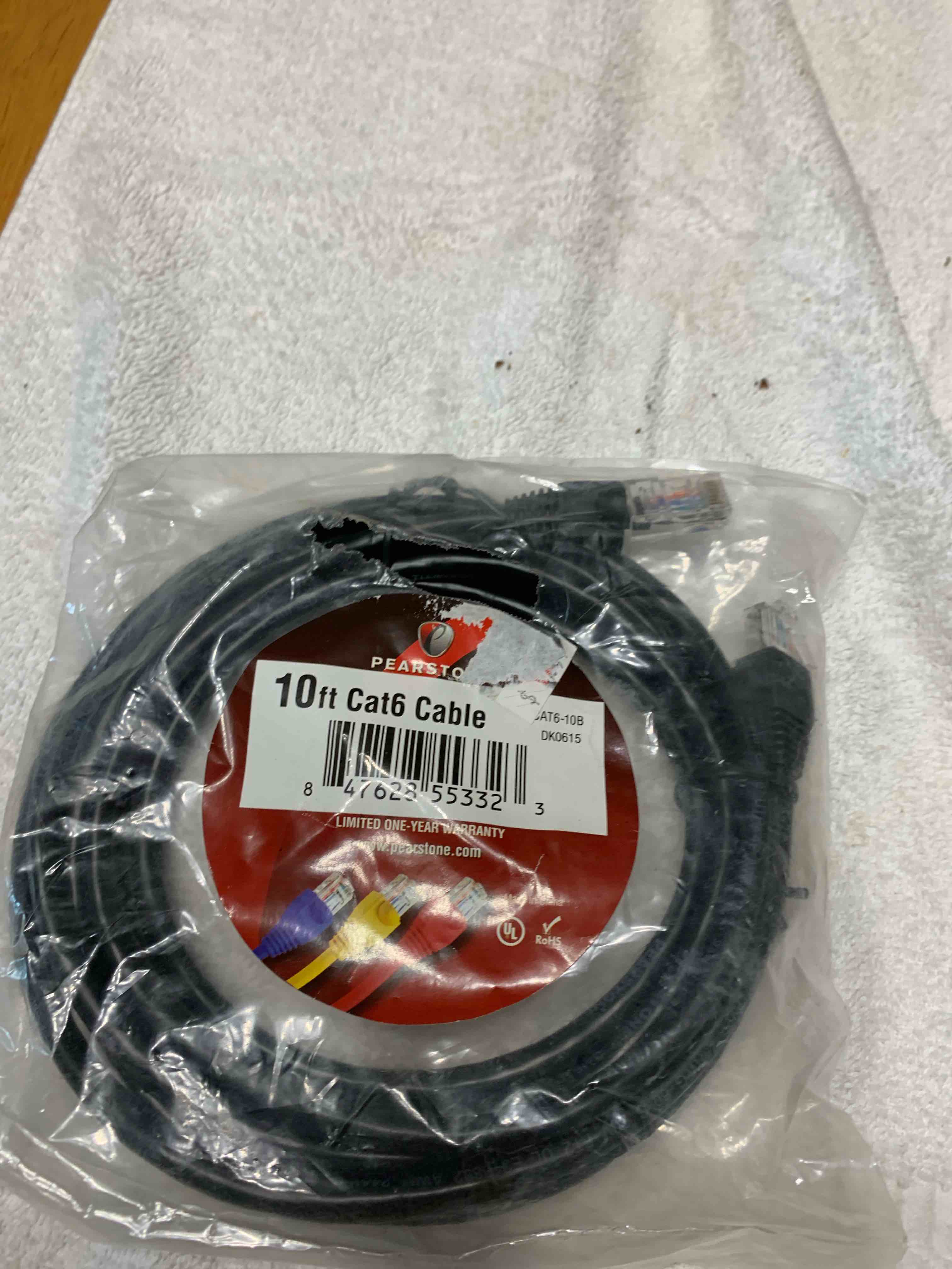 10 ft. Cat6 Cable