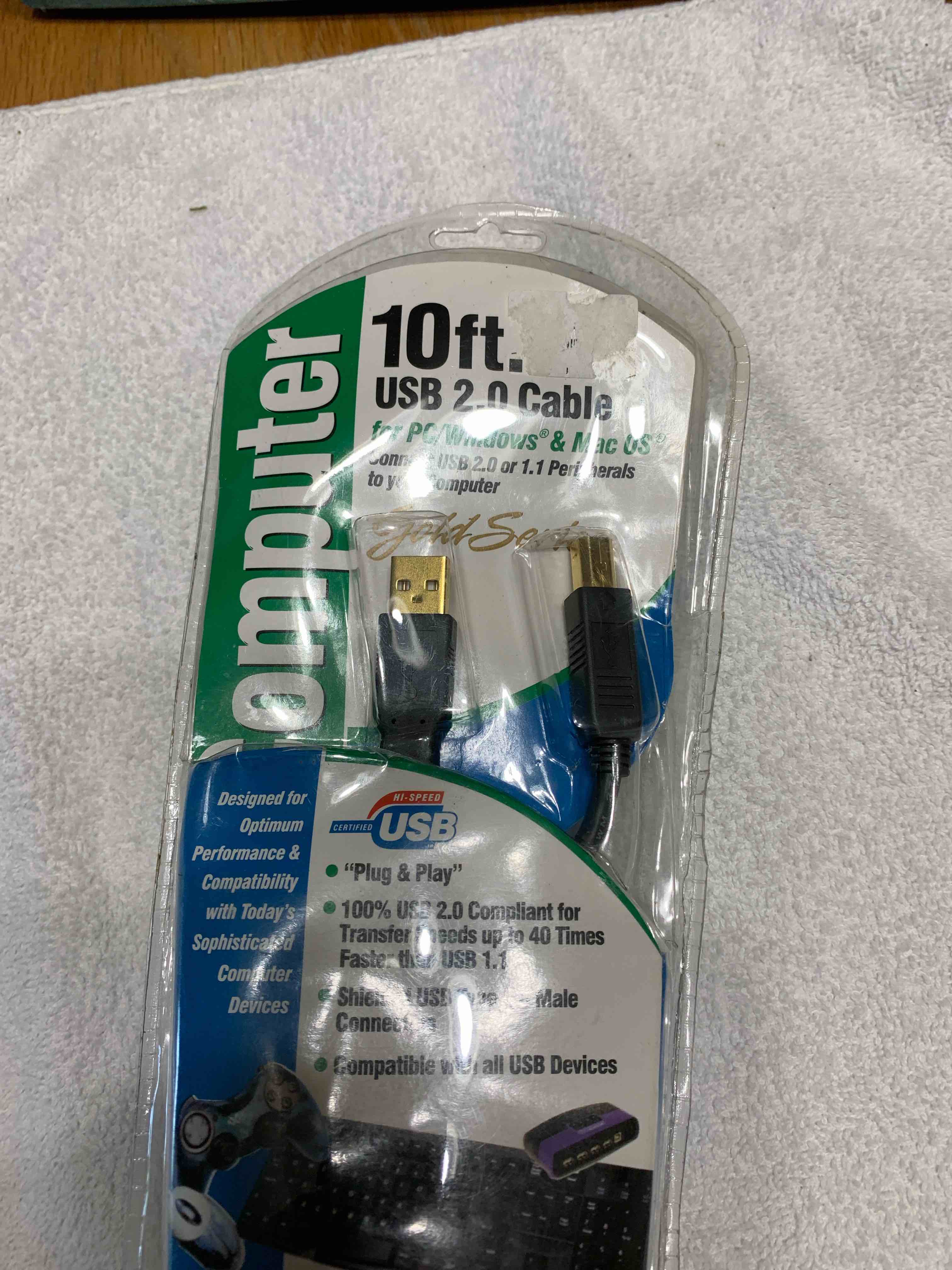 10 ft. usb 2.0 cable 