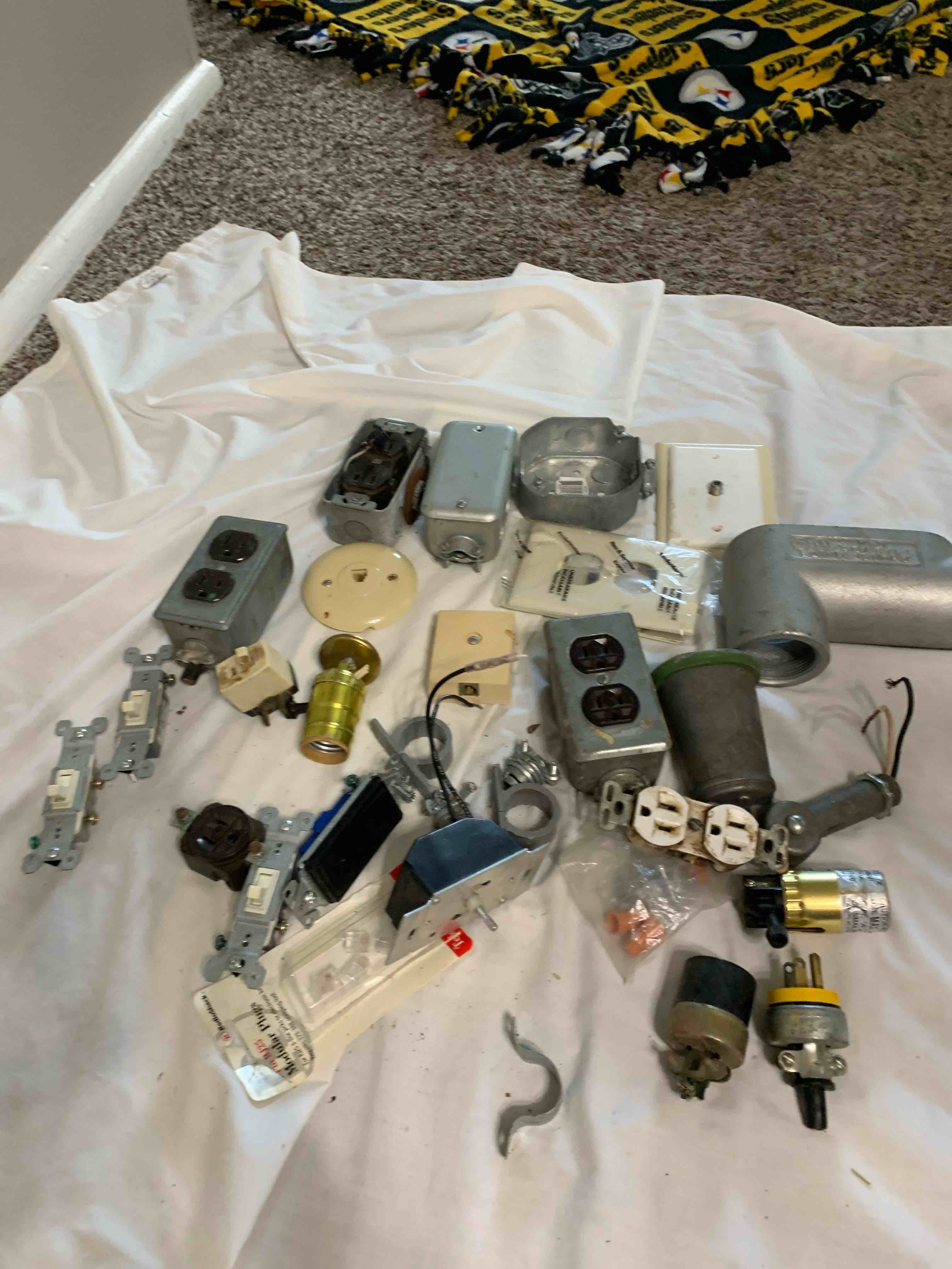 Lot of Electrical Supplies