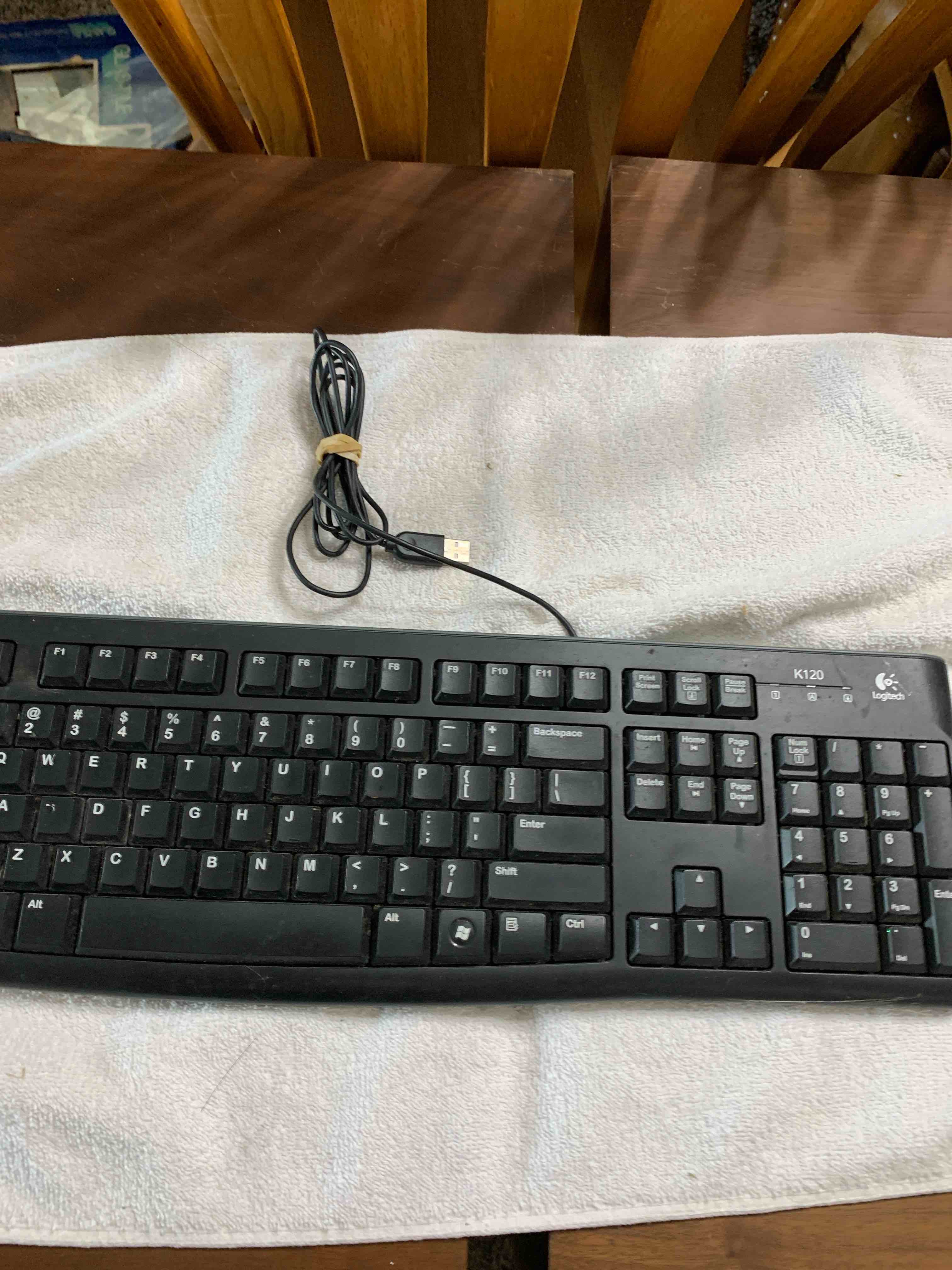 logitech k120 wired keyboard 