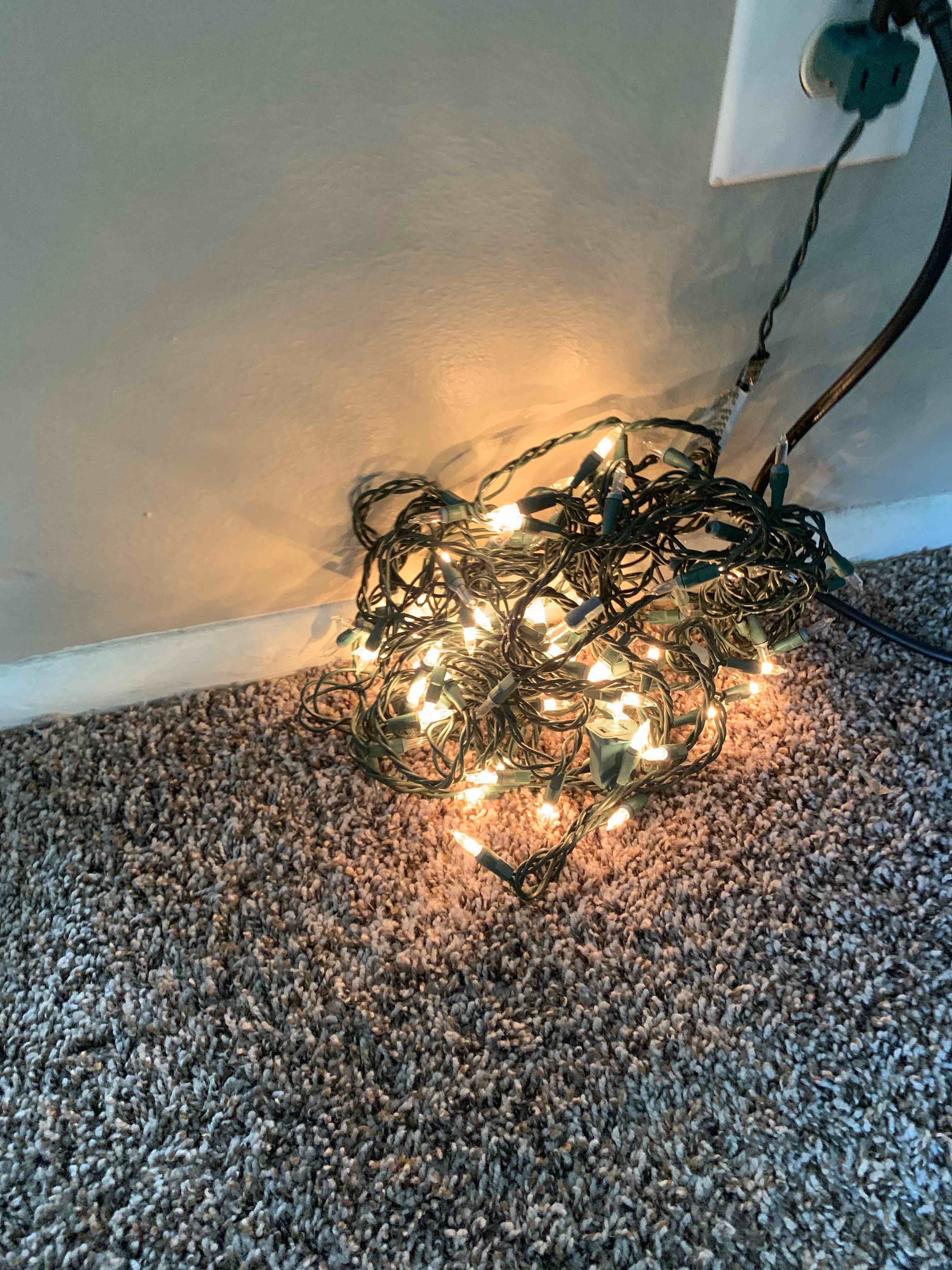 String of White Lights