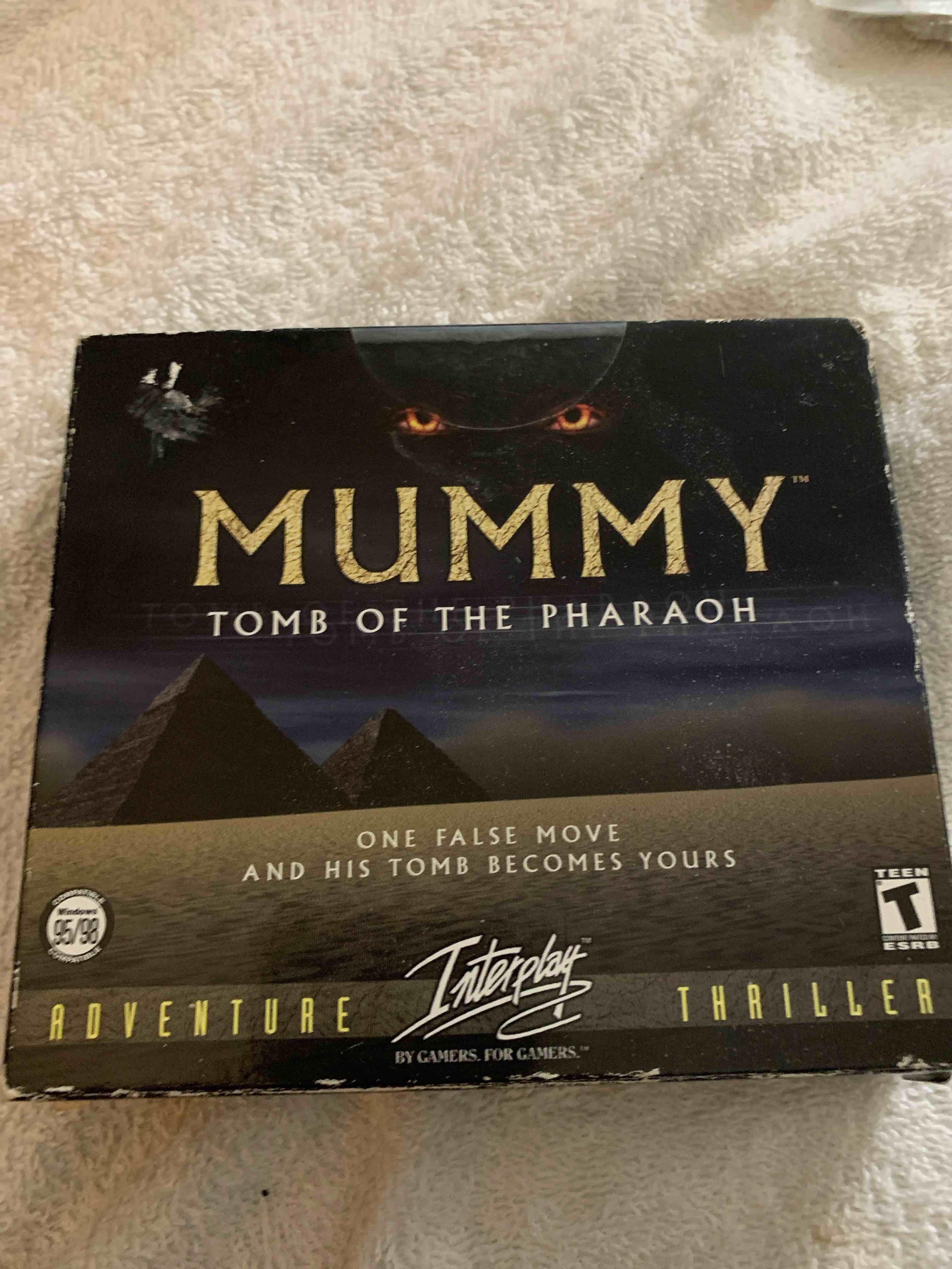 Mummy Tomb of the Pharaoh , CD-ROM
