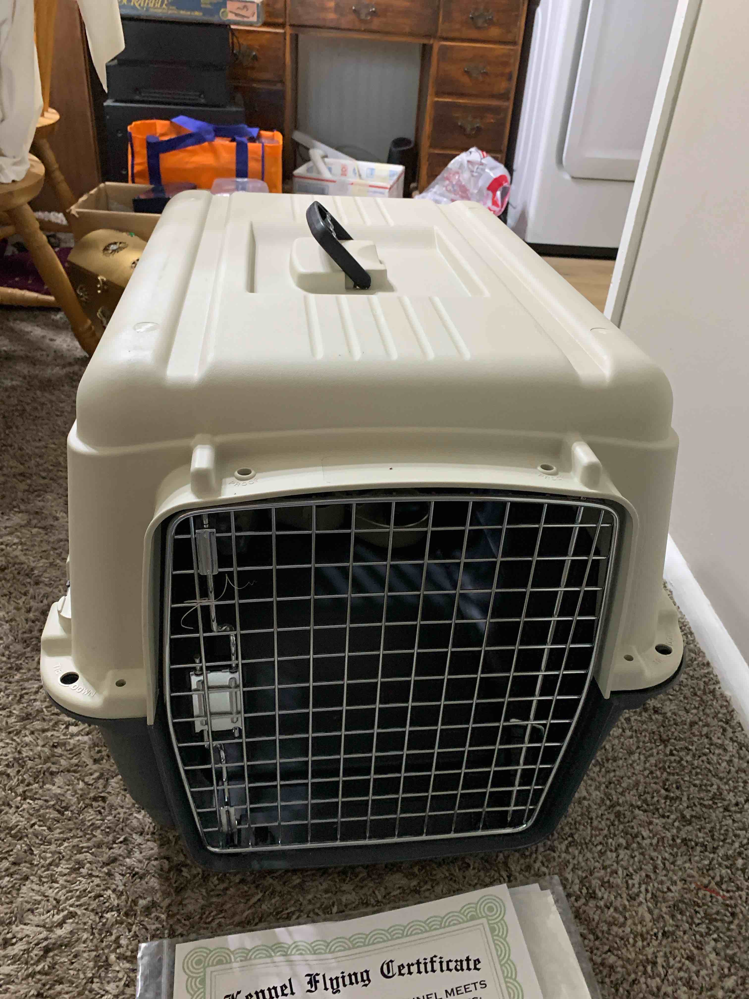 Dog Kennel, 24” X 16” X 18” H.