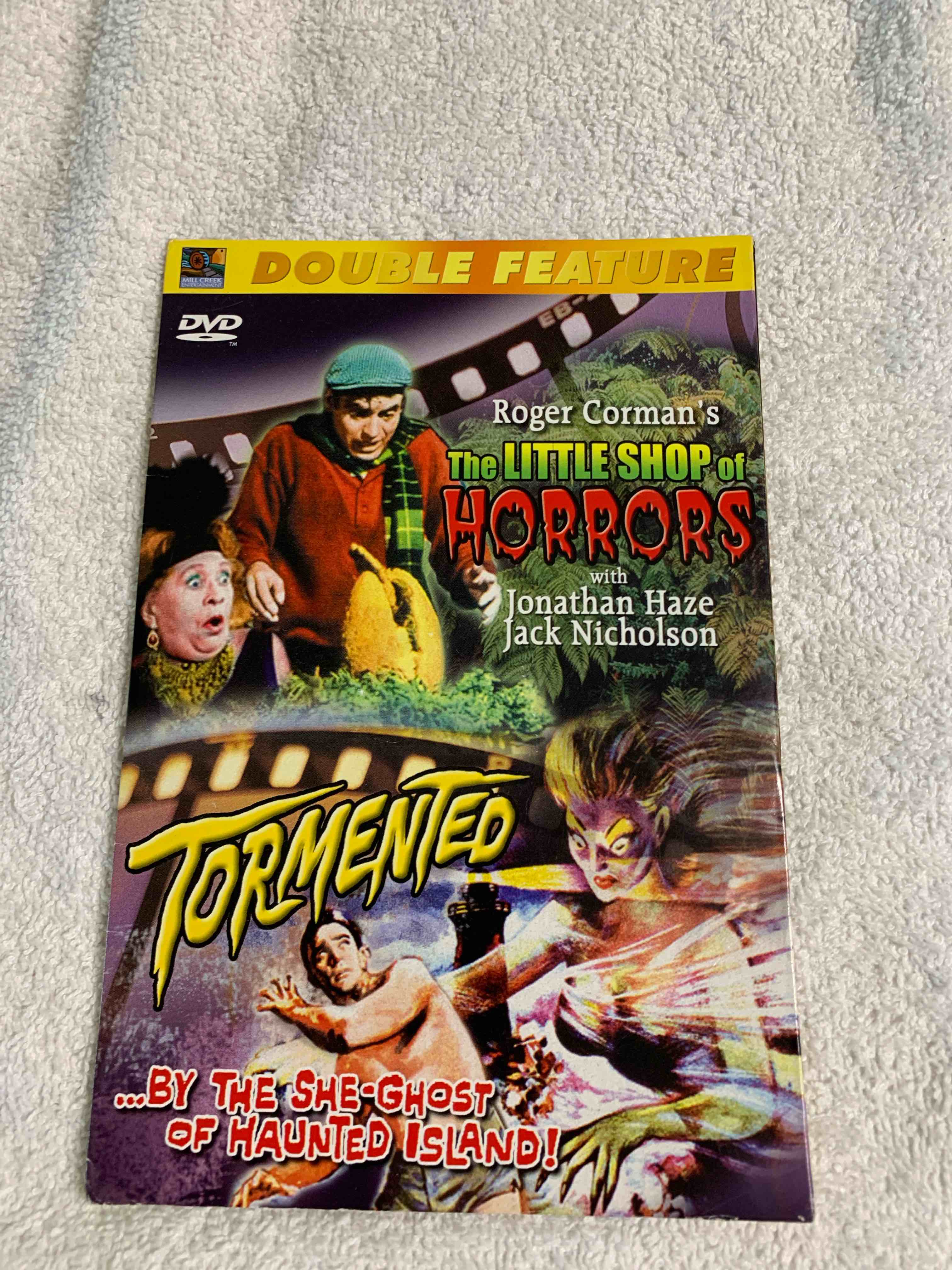 Double Feature DVD, The Little Shop of Horrors and Tormented 