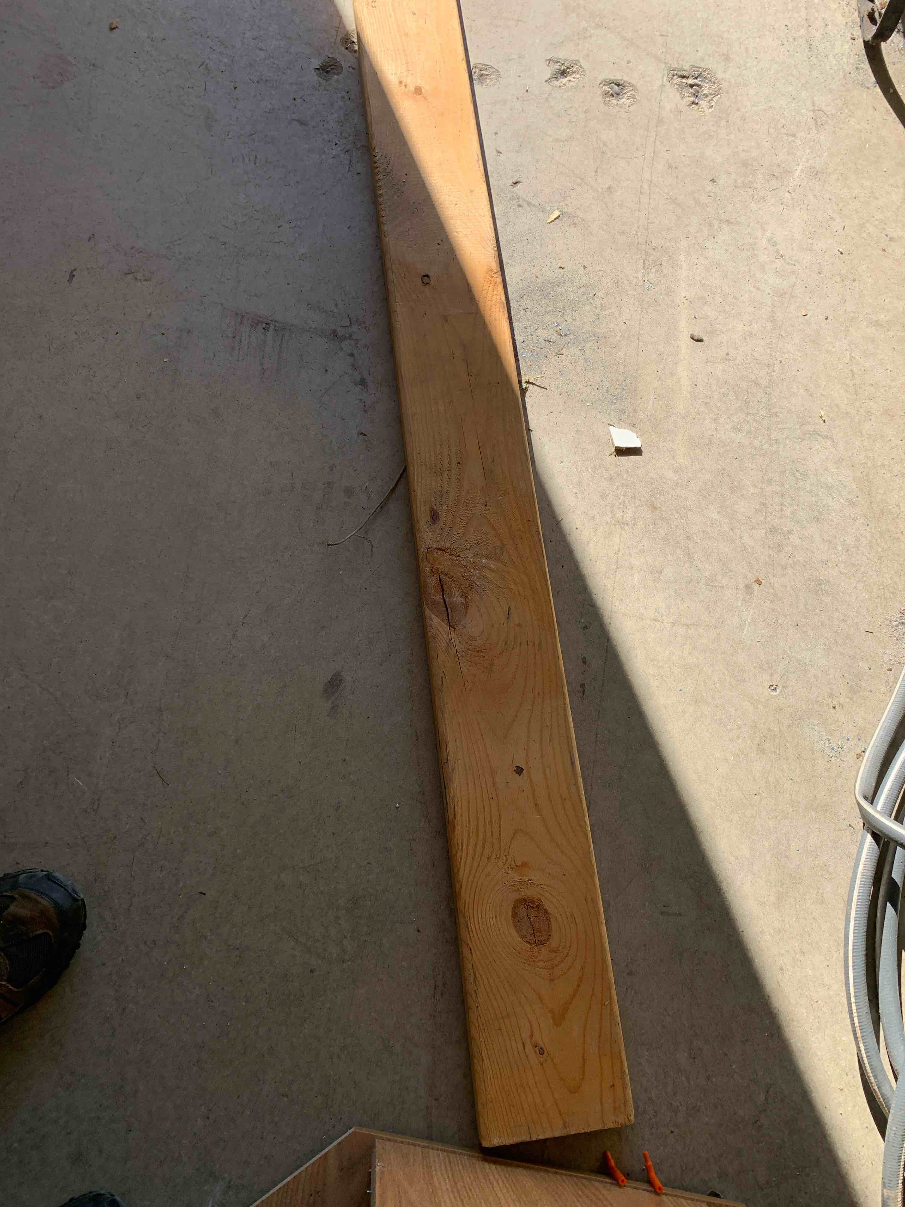 2” X 6” X 8 ft. Board