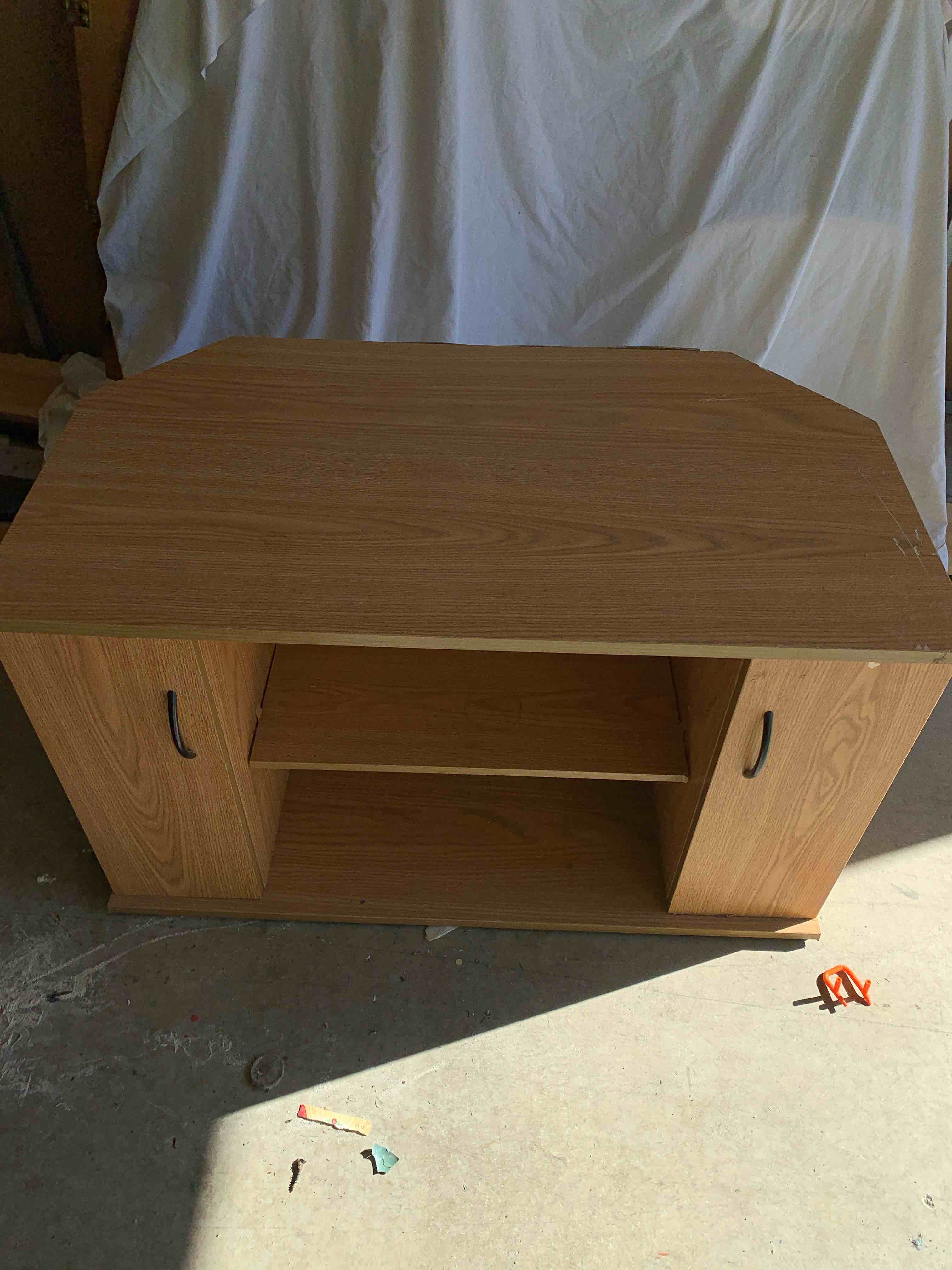 tv table 36” x 20” x 22” h. 