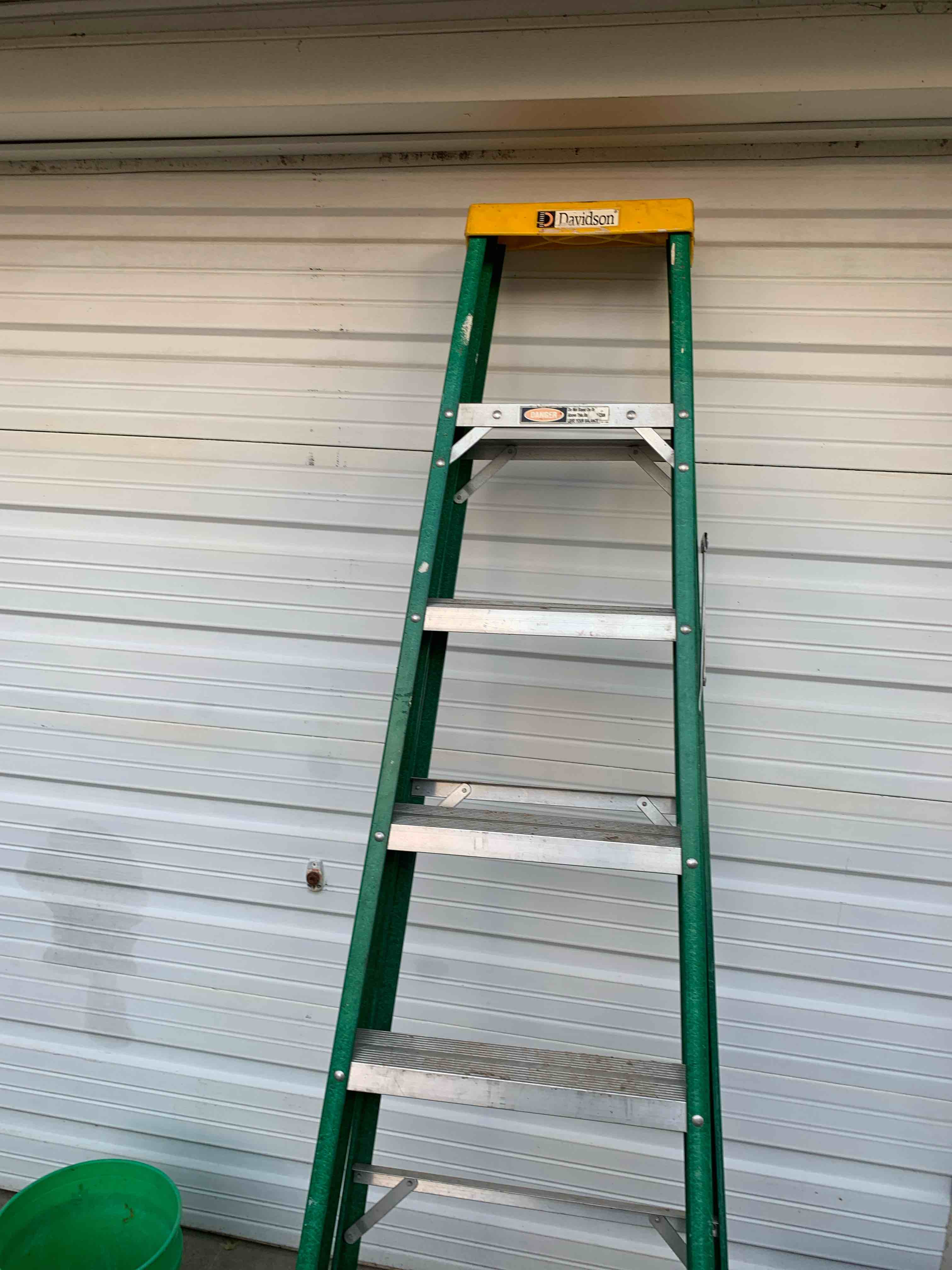 Davidson 7 ft. Fiberglass Step Ladder 