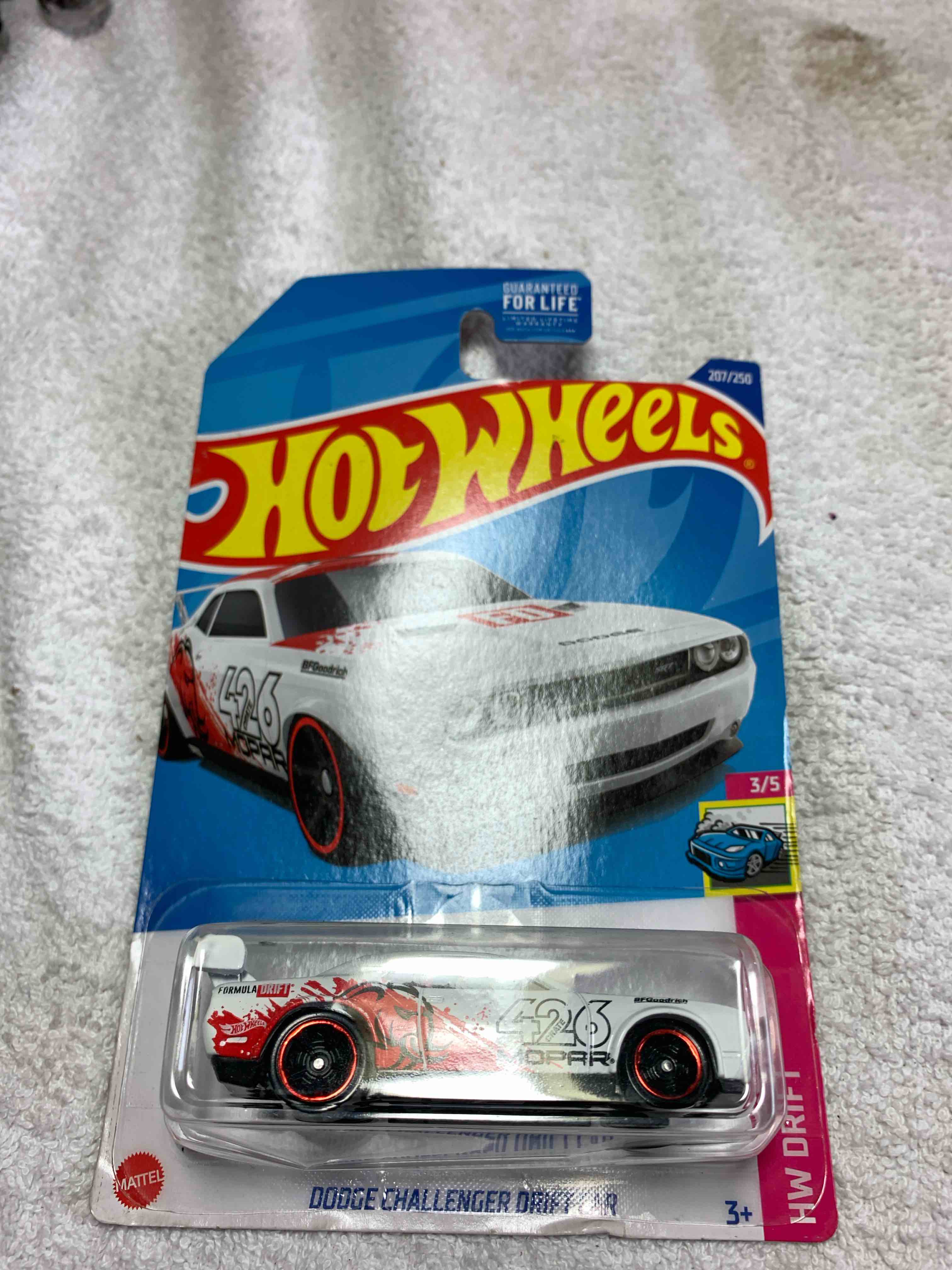 2021 Hot Wheels, Dodge Challenger Drift Car 