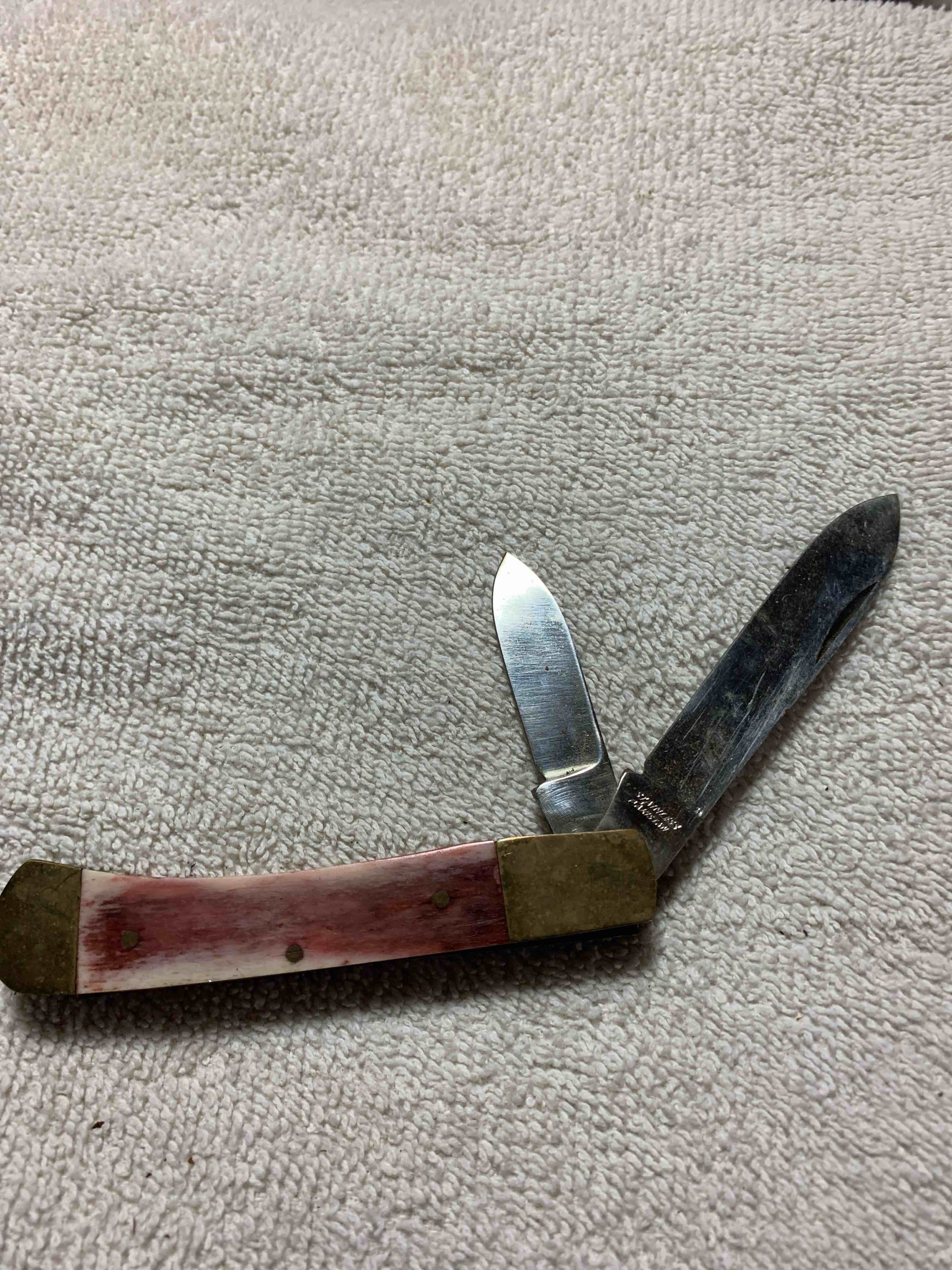 Lock Blade Pocket Knife, 3”  Blade 